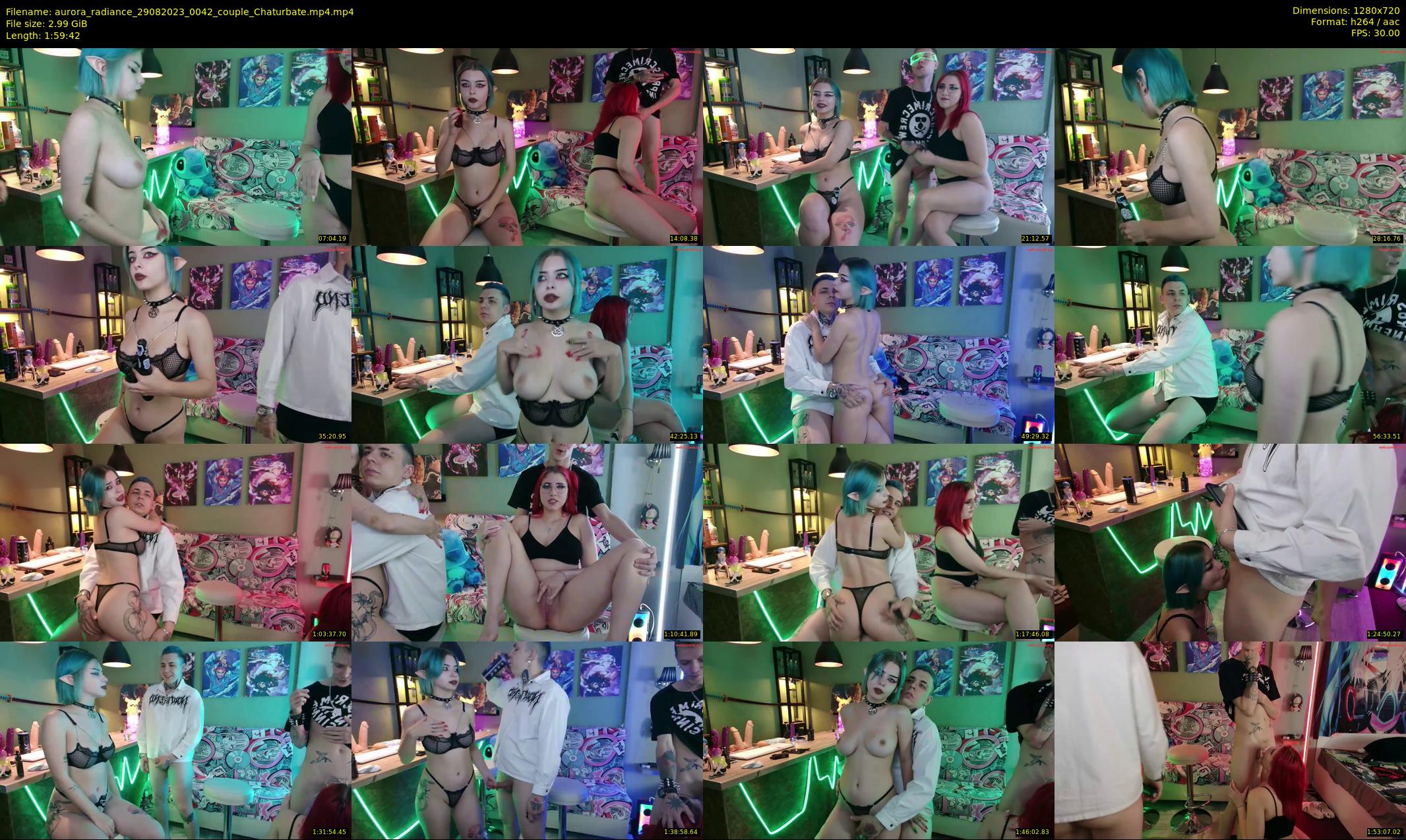 aurora_radiance — 120 minute Chaturbate couple cam show recording, 720p, Aug 29, 2023