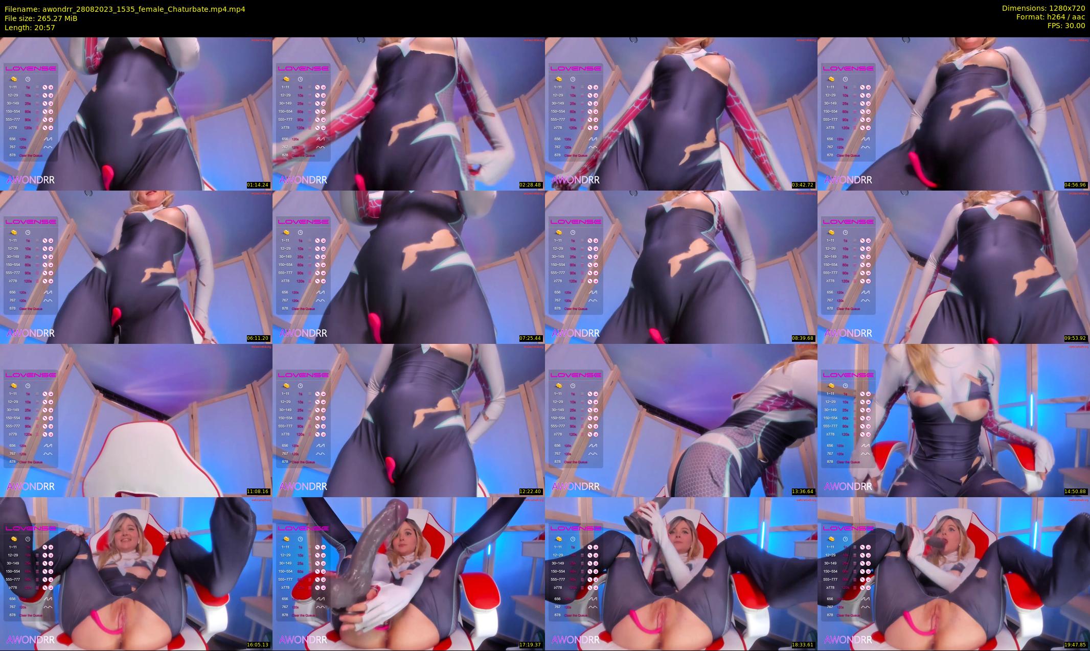 awondrr — 21 minute Chaturbate female cam show recording, 720p, Aug 28, 2023