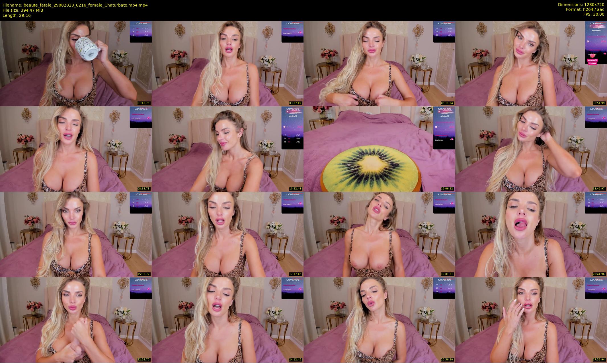 beaute_fatale — 30 minute Chaturbate female cam show recording, 720p, Aug 29, 2023