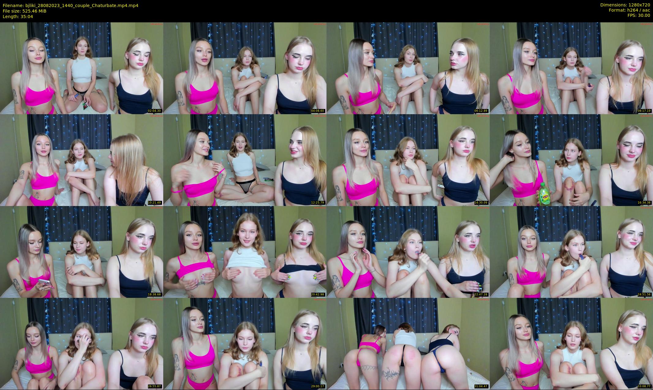 bjliki — 36 minute Chaturbate couple cam show recording, 720p, Aug 28, 2023