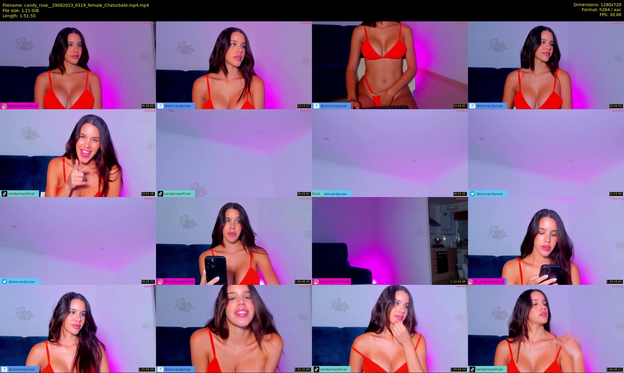 candy_rose_ — 112 minute Chaturbate female cam show recording, 720p, Aug 29, 2023