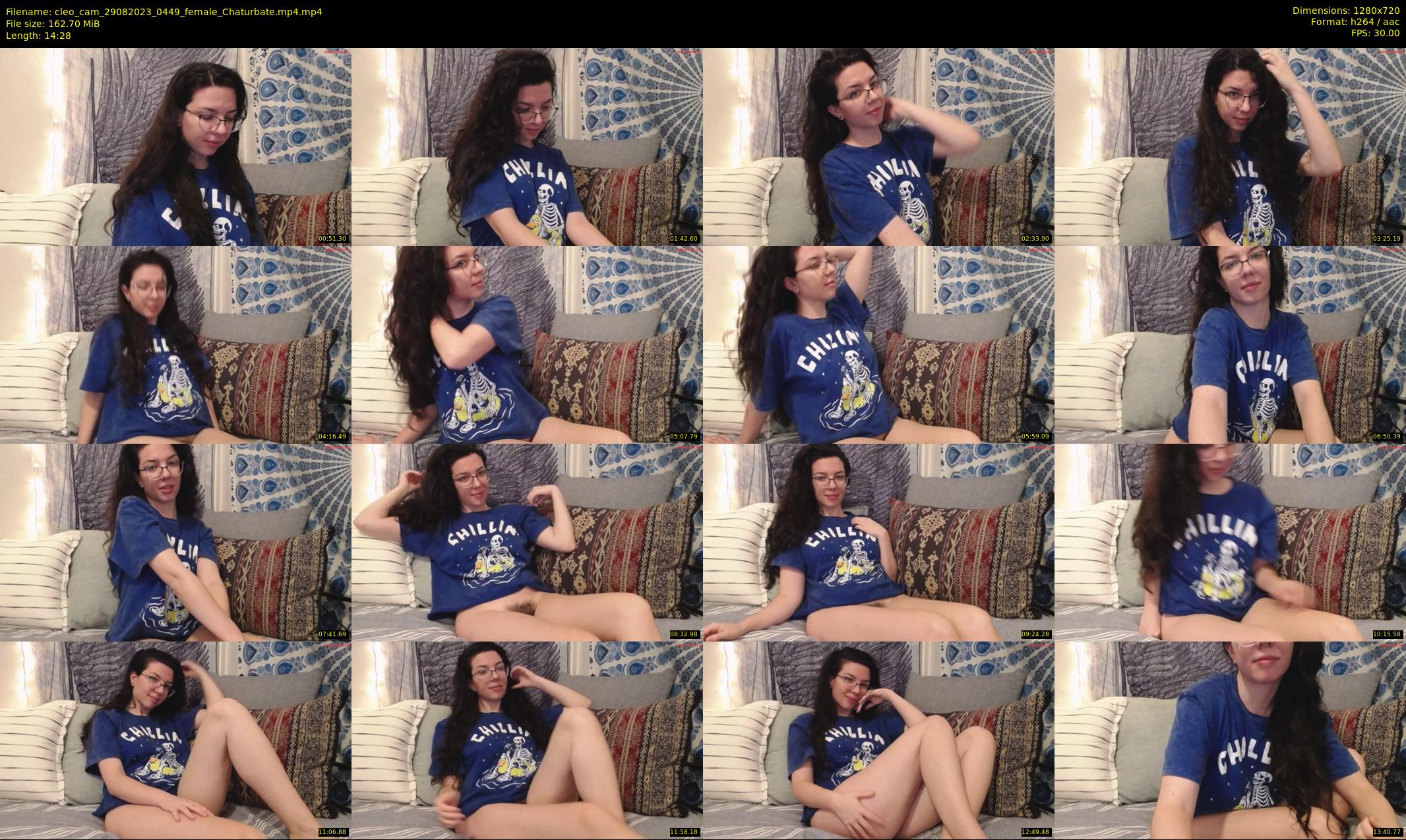 cleo_cam — 15 minute Chaturbate female cam show recording, 720p, Aug 29, 2023