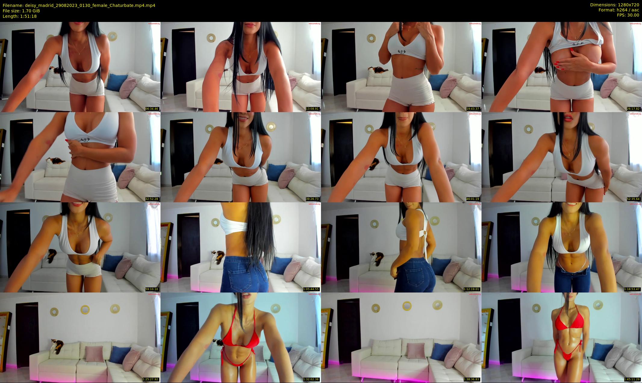 deisy_madrid — 112 minute Chaturbate female cam show recording, 720p, Aug 29, 2023