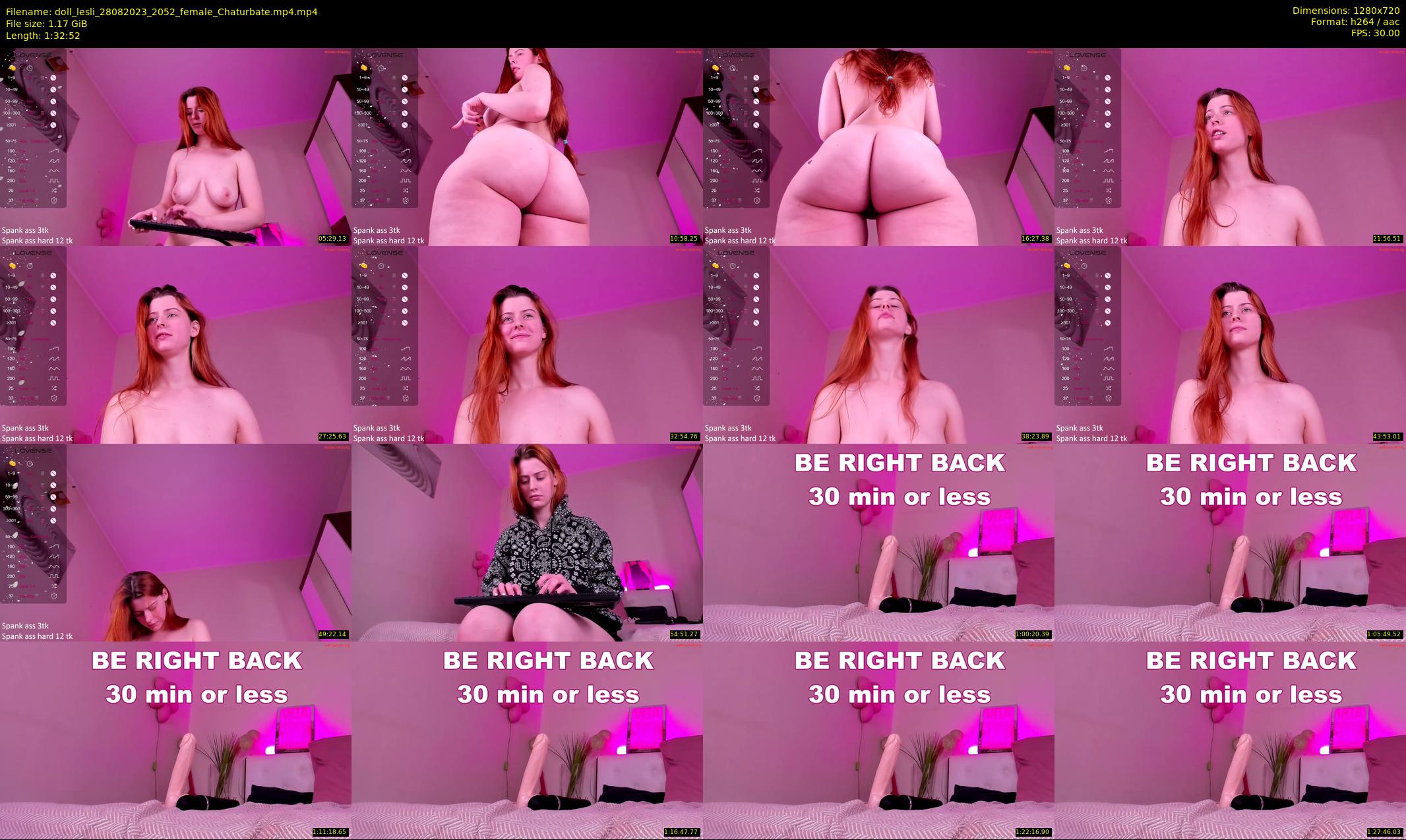 doll_lesli — 93 minute Chaturbate female cam show recording, 720p, Aug 28, 2023