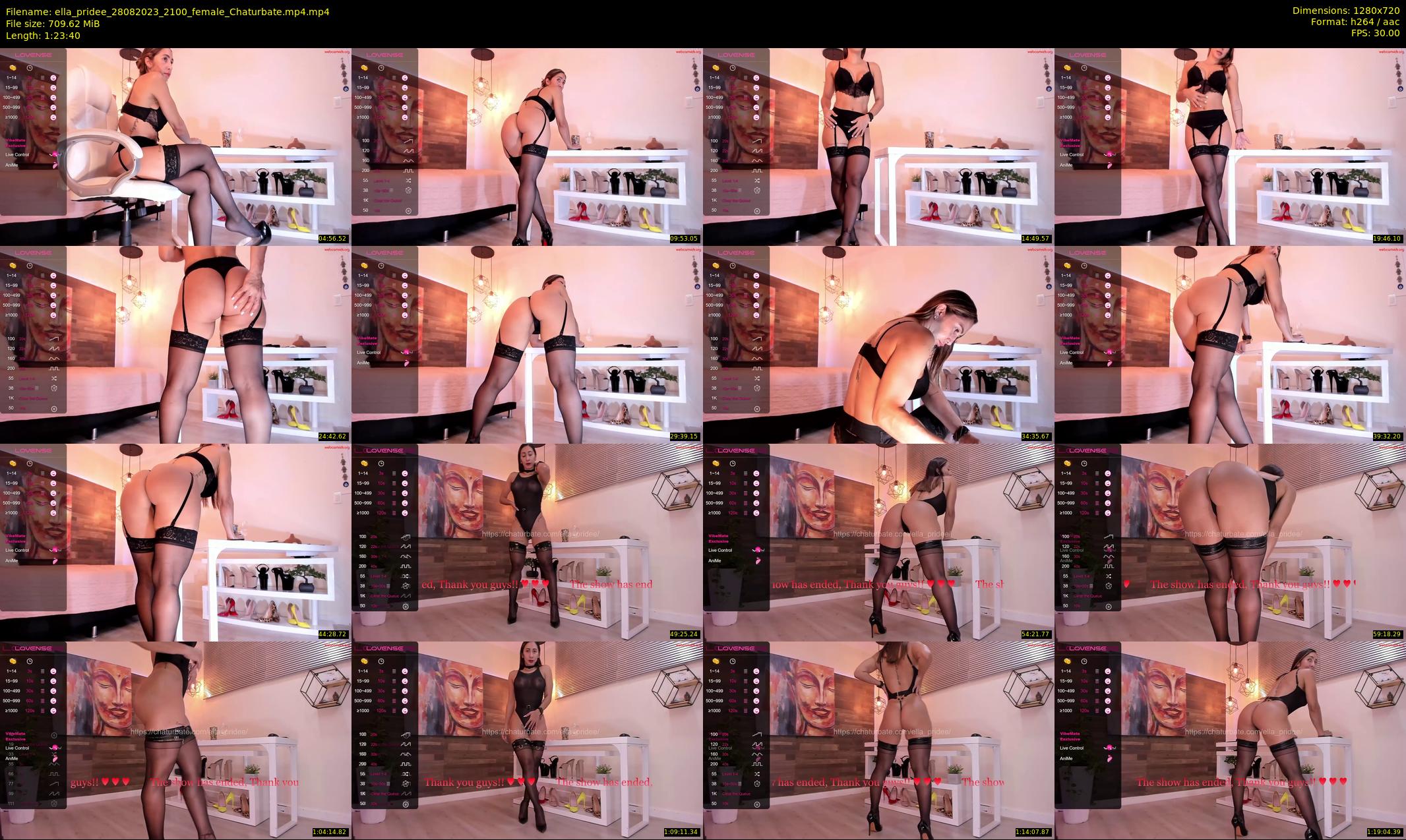 ella_pridee — 84 minute Chaturbate female cam show recording, 720p, Aug 28, 2023