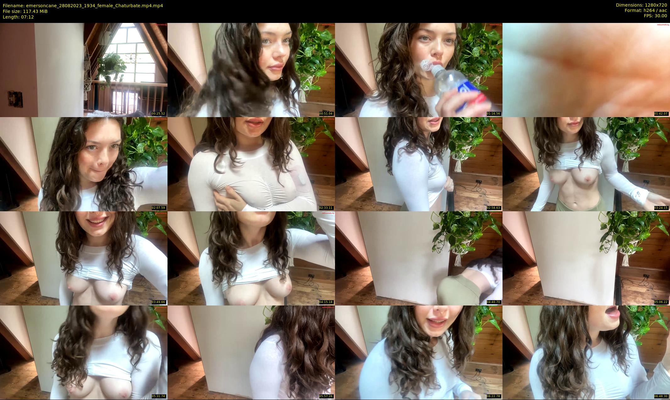emersoncane — 8 minute Chaturbate female cam show recording, 720p, Aug 28, 2023