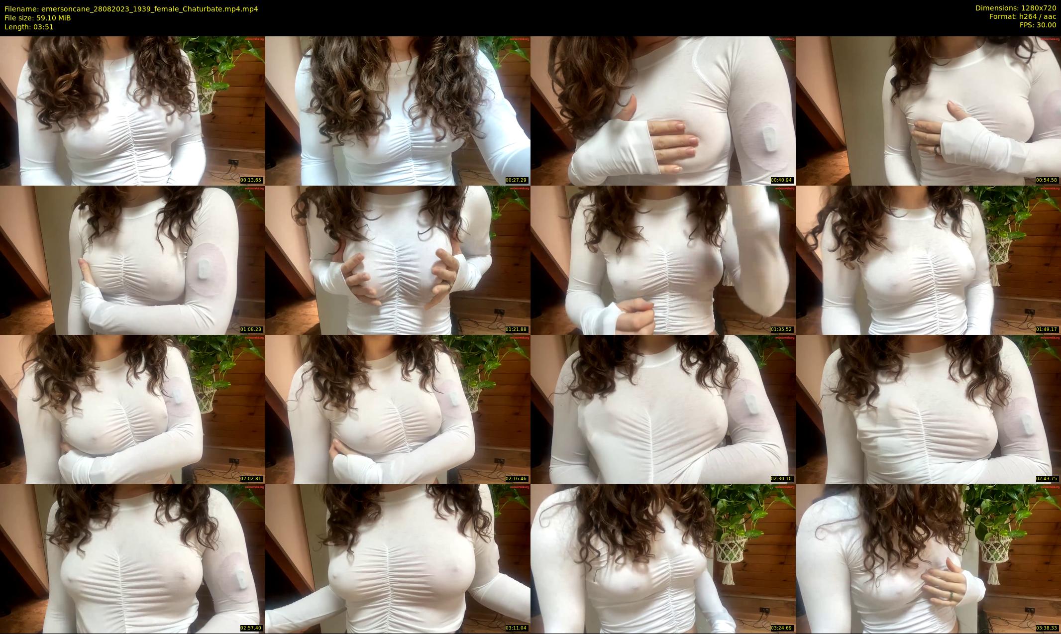 emersoncane — 4 minute Chaturbate female cam show recording, 720p, Aug 28, 2023