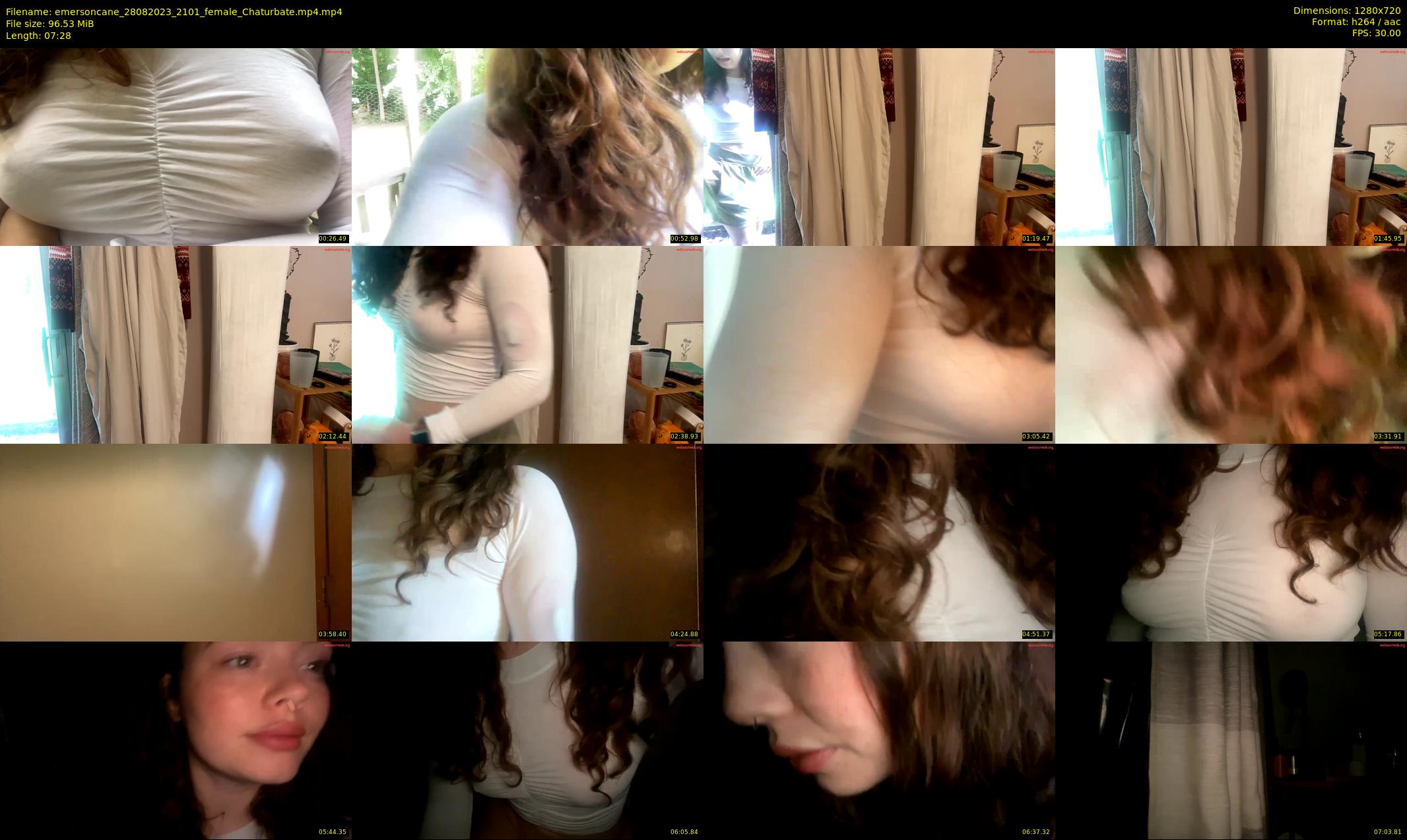 emersoncane — 8 minute Chaturbate female cam show recording, 720p, Aug 28, 2023