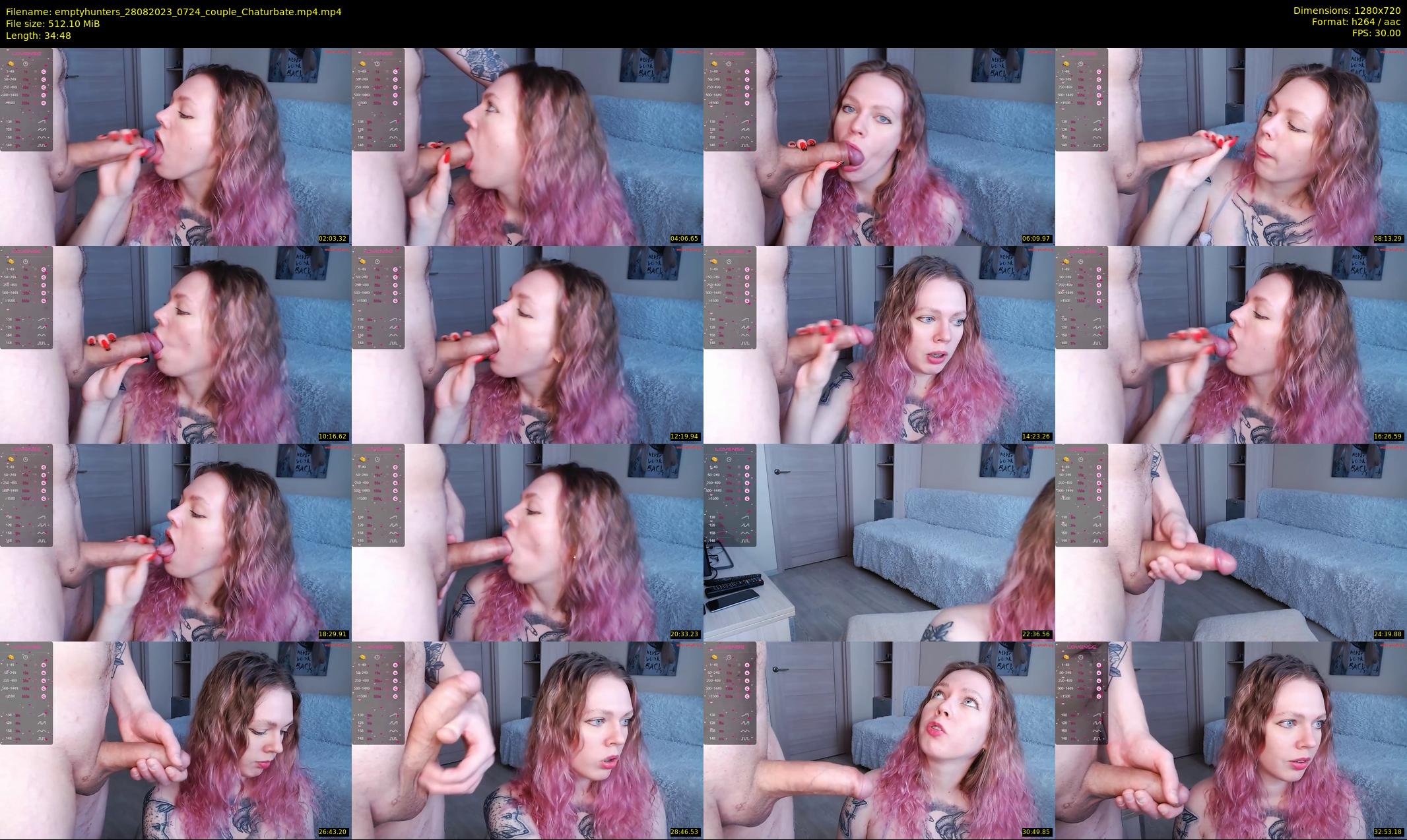 emptyhunters — 35 minute Chaturbate couple cam show recording, 720p, Aug 28, 2023