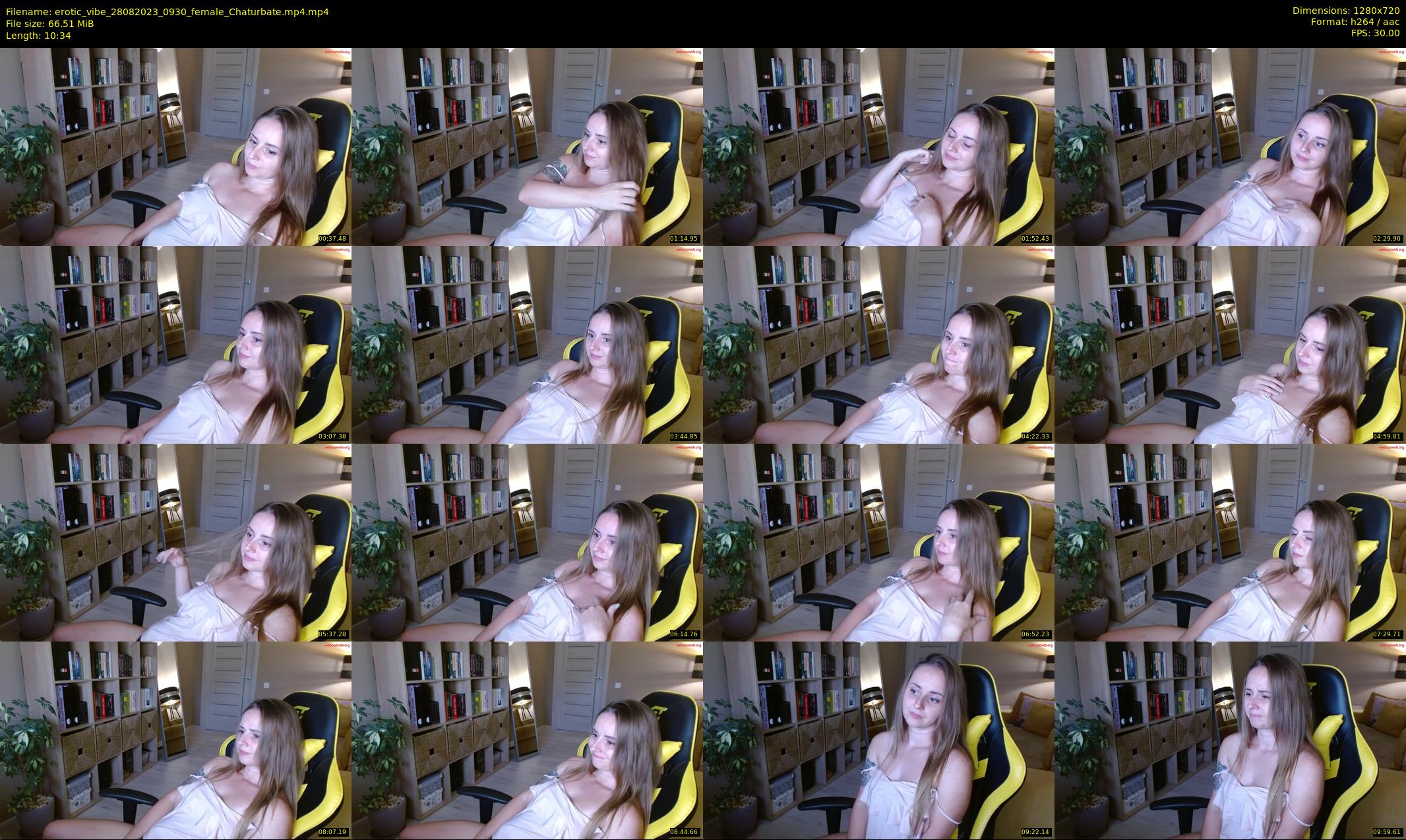 erotic_vibe — 11 minute Chaturbate female cam show recording, 720p, Aug 28, 2023