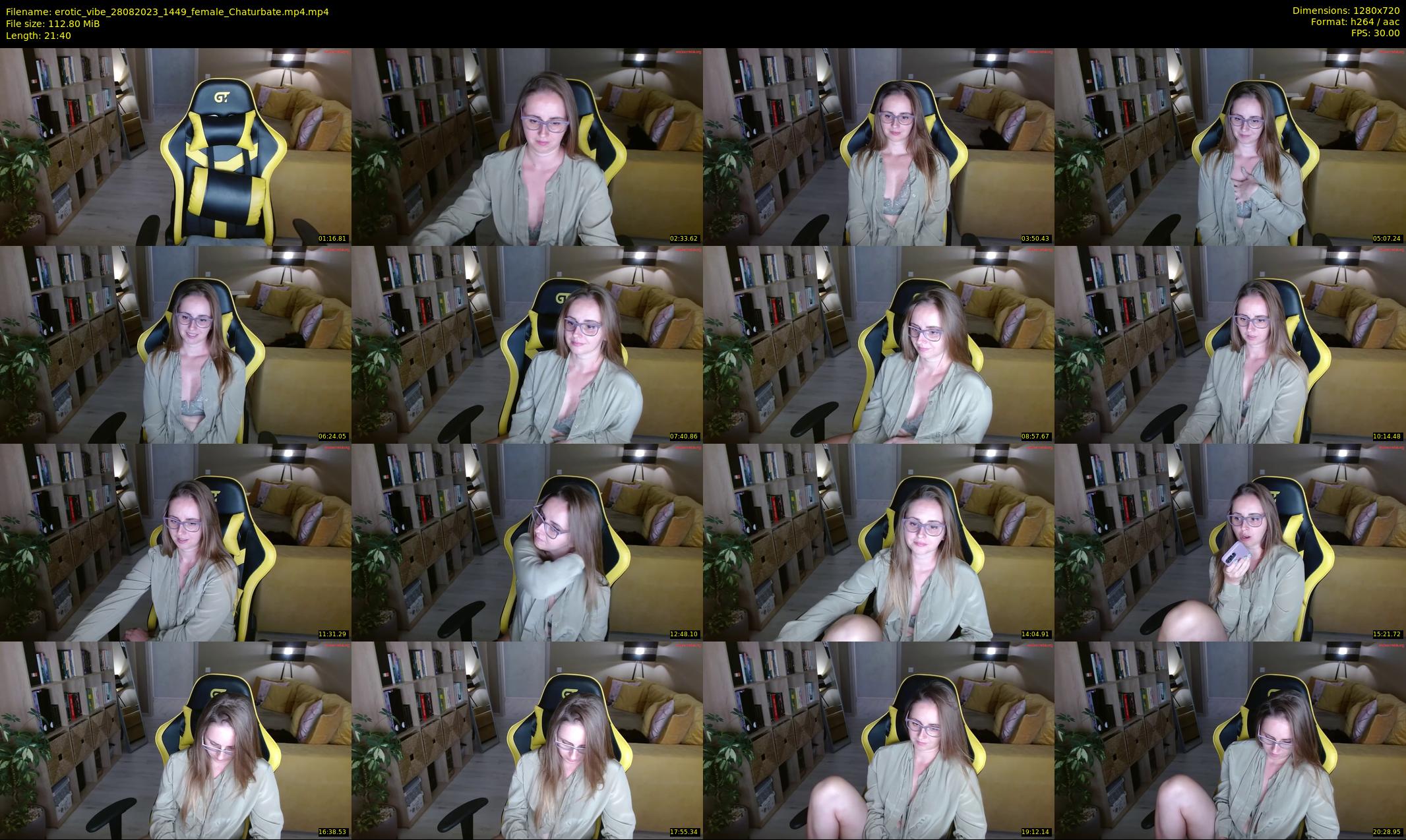 erotic_vibe — 22 minute Chaturbate female cam show recording, 720p, Aug 28, 2023
