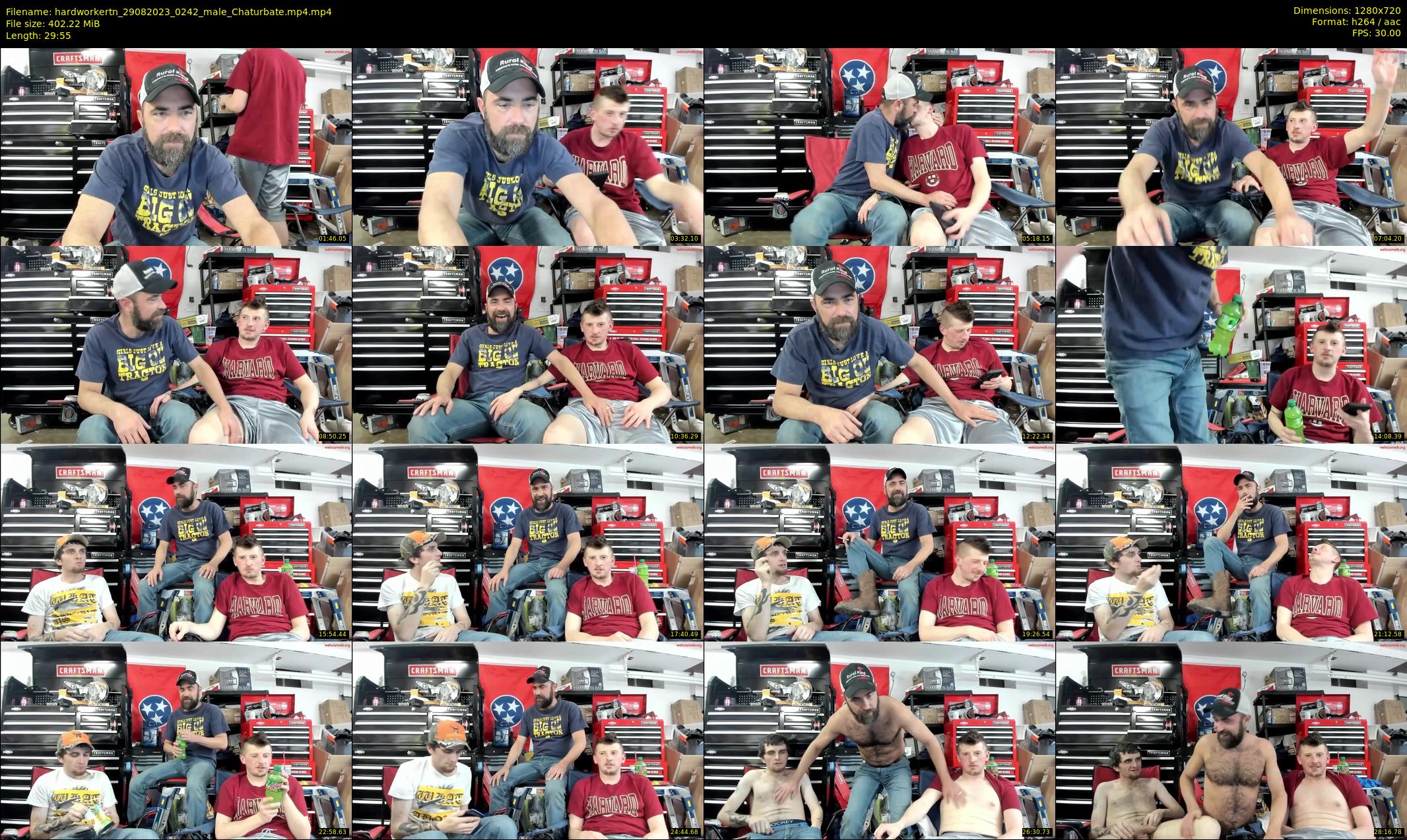 hardworkertn — 30 minute Chaturbate male cam show recording, 720p, Aug 29, 2023
