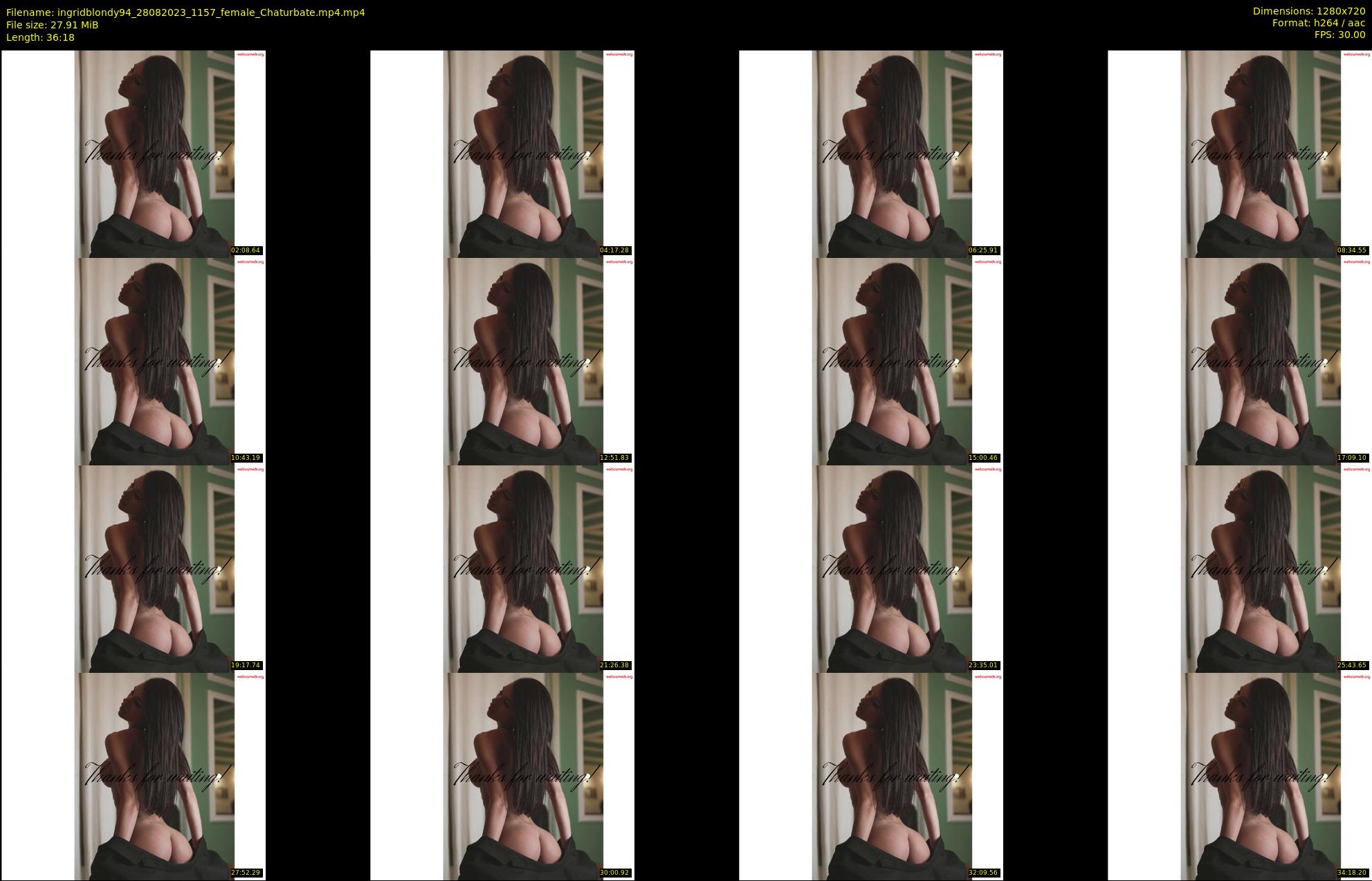 ingridblondy94 — 37 minute Chaturbate female cam show recording, 720p, Aug 28, 2023