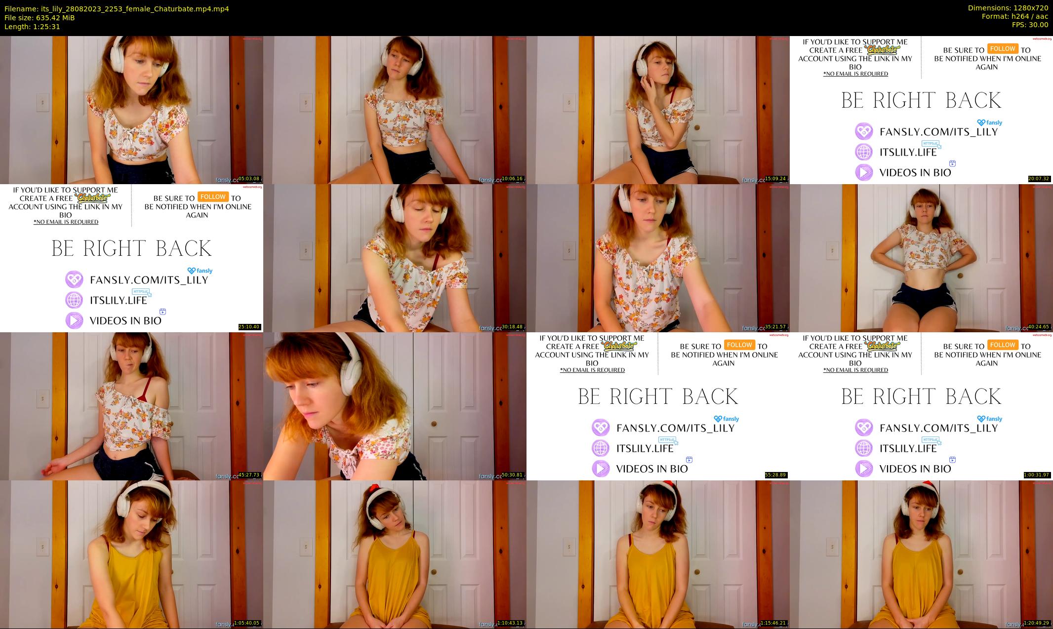 its_lily — 86 minute Chaturbate female cam show recording, 720p, Aug 28, 2023