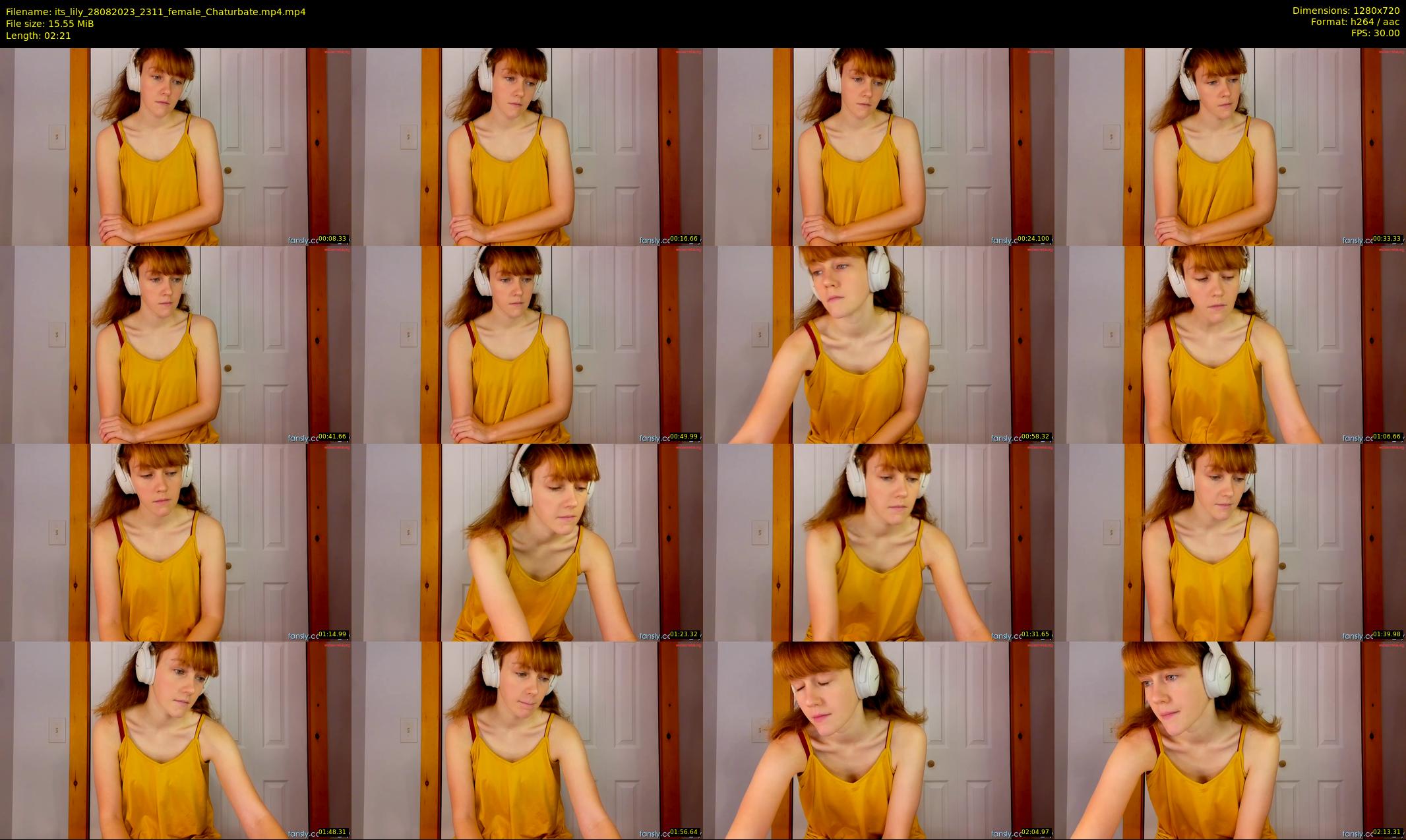 its_lily — 3 minute Chaturbate female cam show recording, 720p, Aug 28, 2023