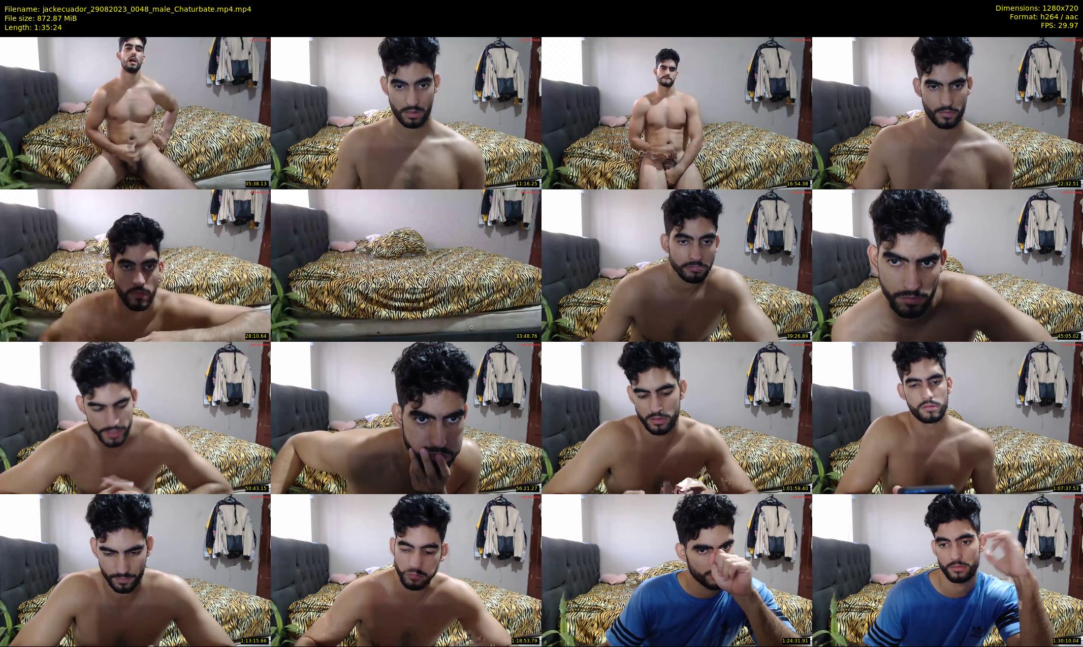 jackecuador — 96 minute Chaturbate male cam show recording, 720p, Aug 29, 2023