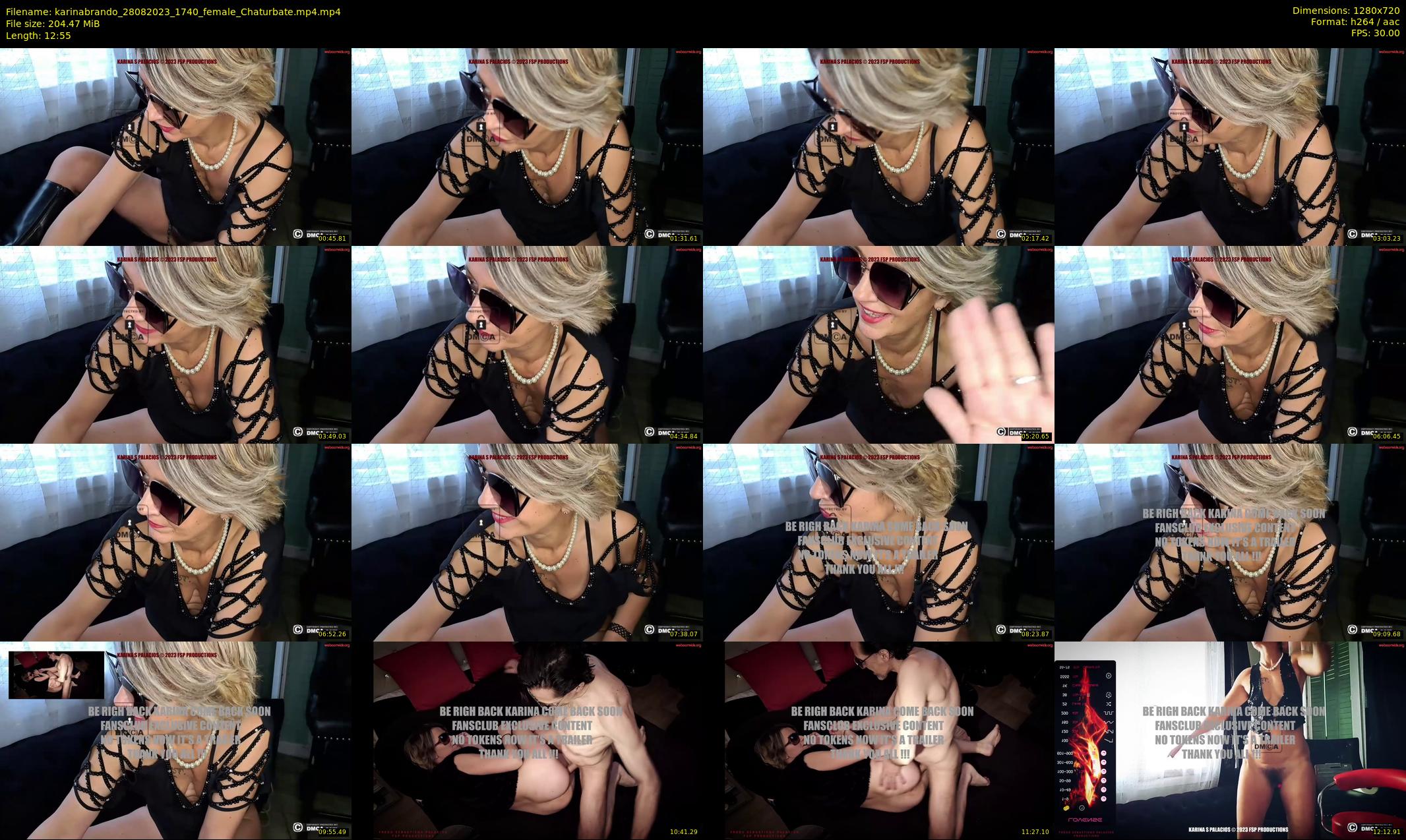 karinabrando — 13 minute Chaturbate couple cam show recording, 720p, Aug 28, 2023
