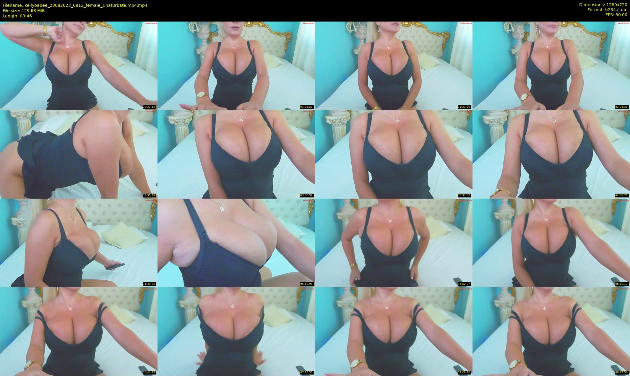 kellybabee — 9 minute Chaturbate female cam show recording, 720p, Aug 28, 2023
