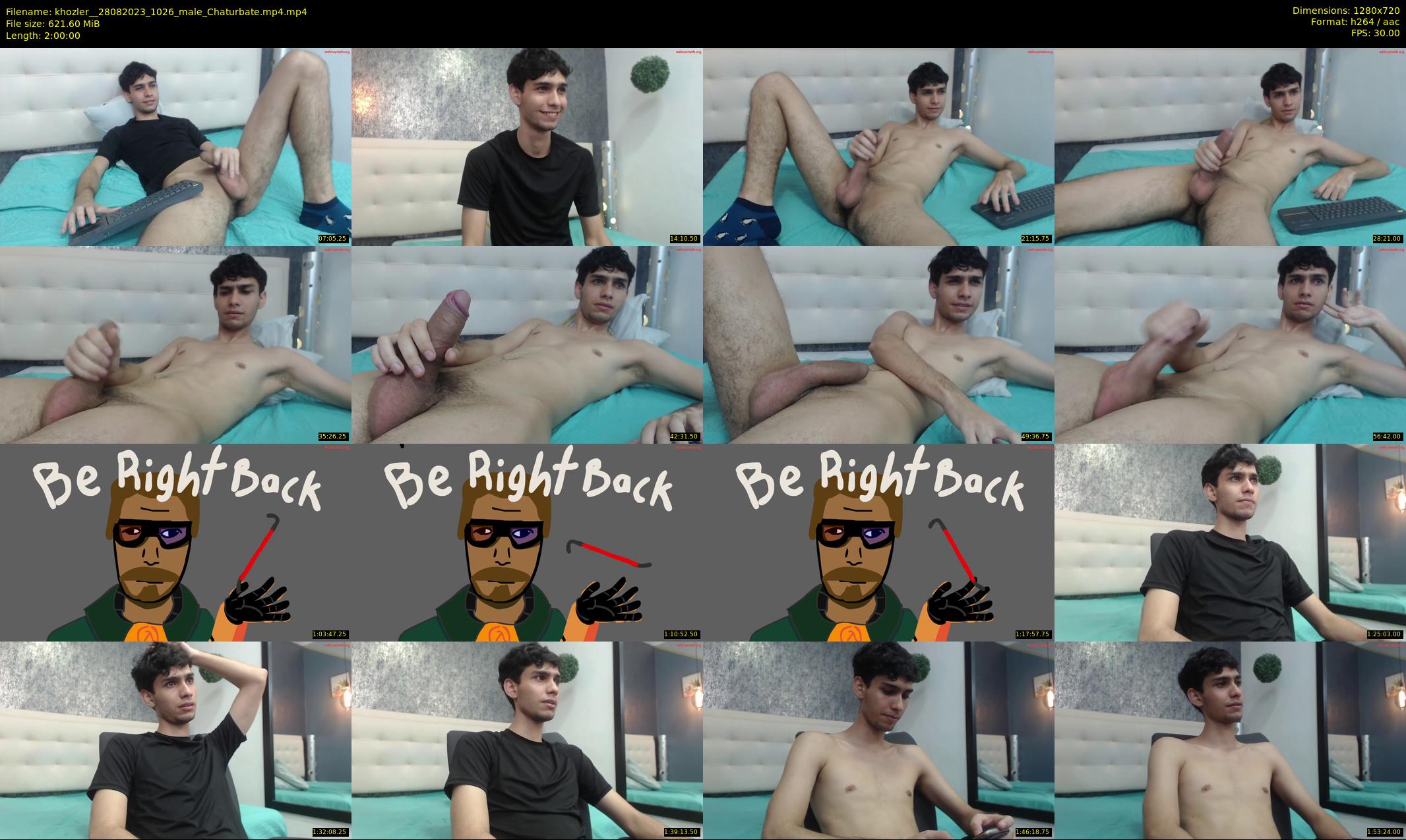 khozler_ — 120 minute Chaturbate male cam show recording, 720p, Aug 28, 2023
