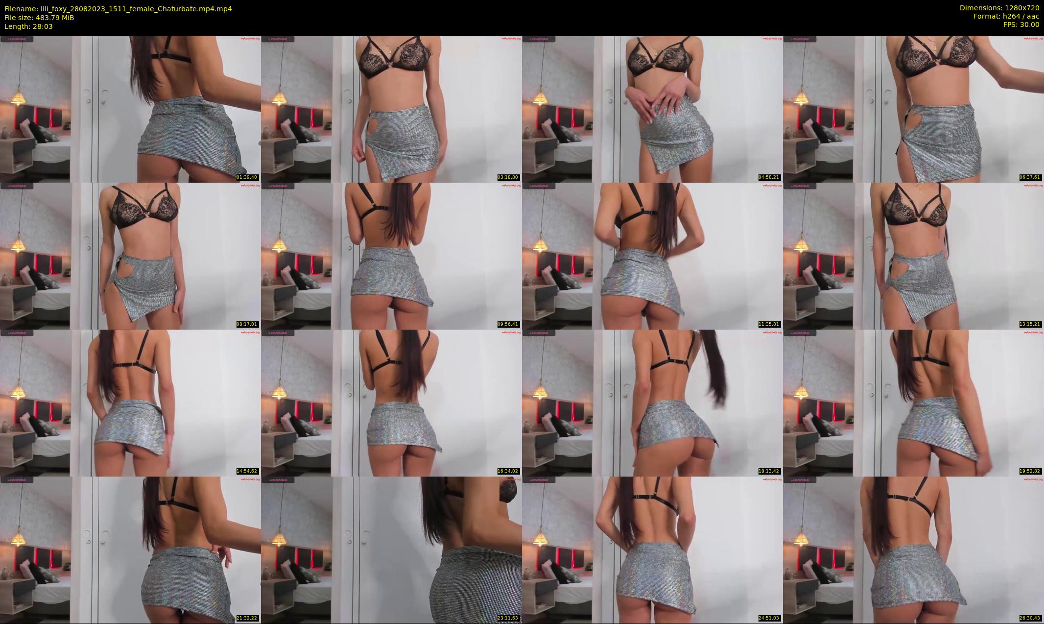 lili_foxy — 29 minute Chaturbate female cam show recording, 720p, Aug 28, 2023