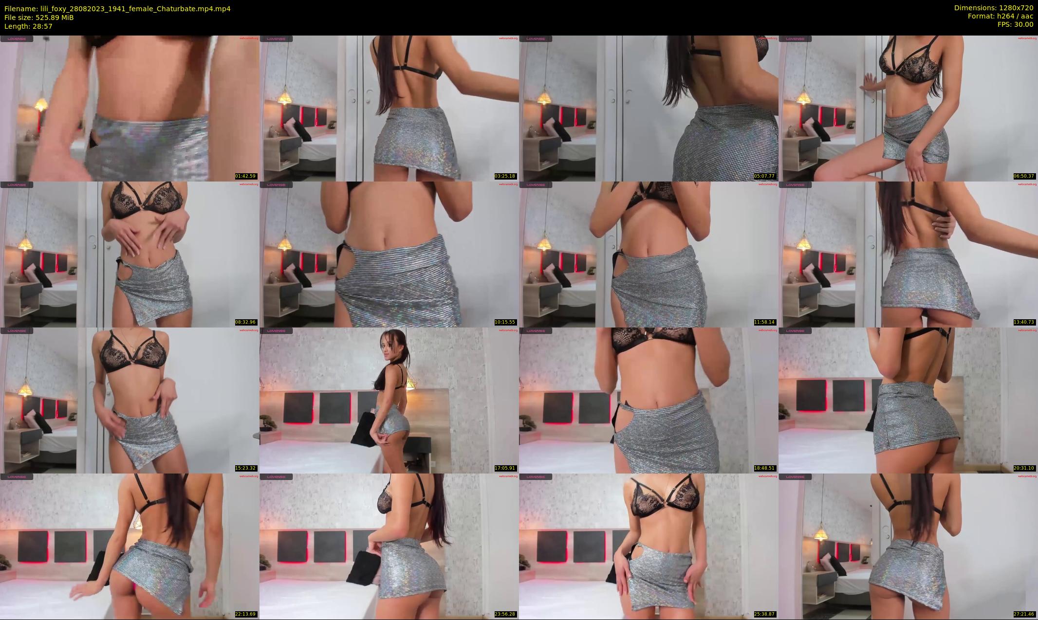 lili_foxy — 29 minute Chaturbate female cam show recording, 720p, Aug 28, 2023