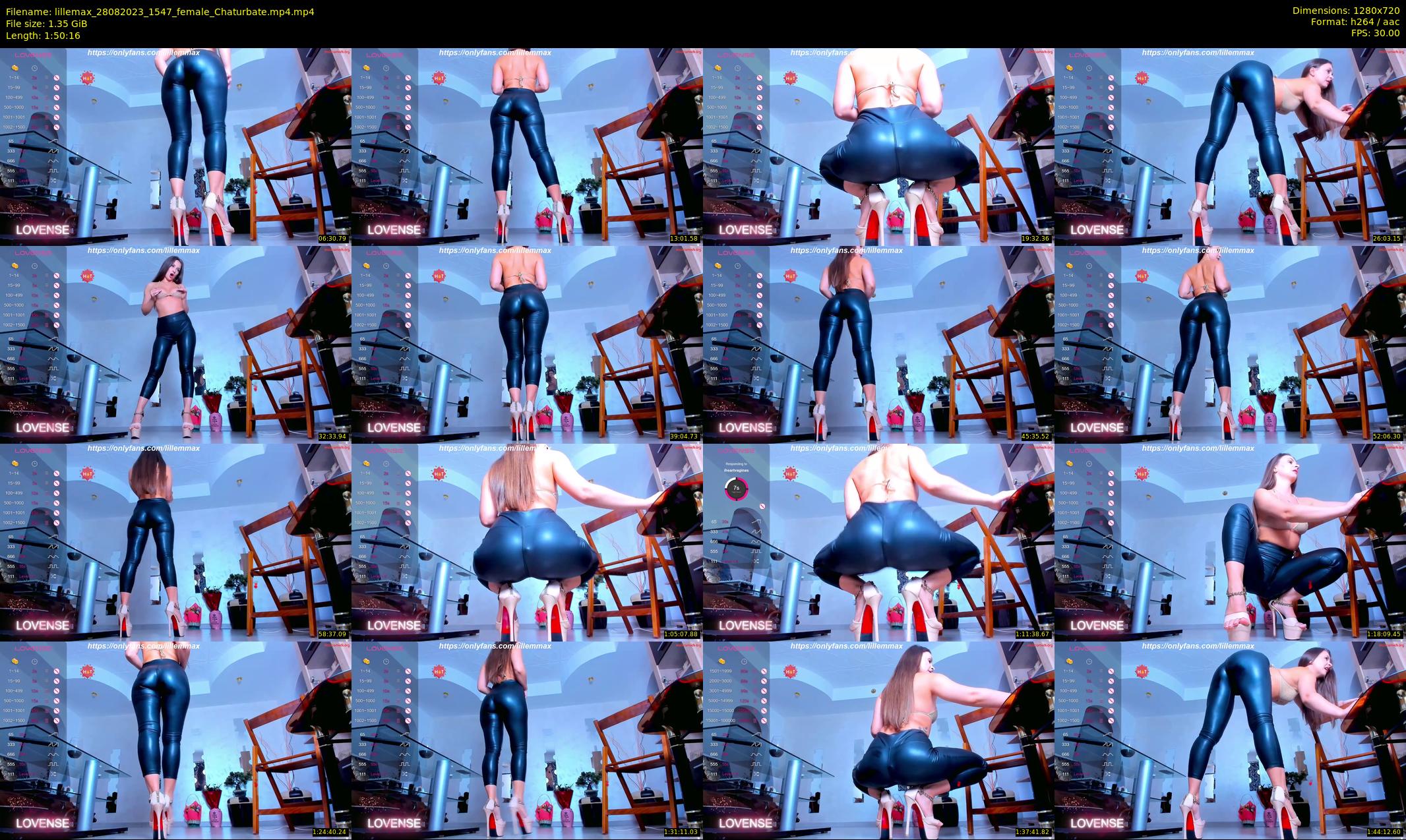 lillemax — 111 minute Chaturbate female cam show recording, 720p, Aug 28, 2023