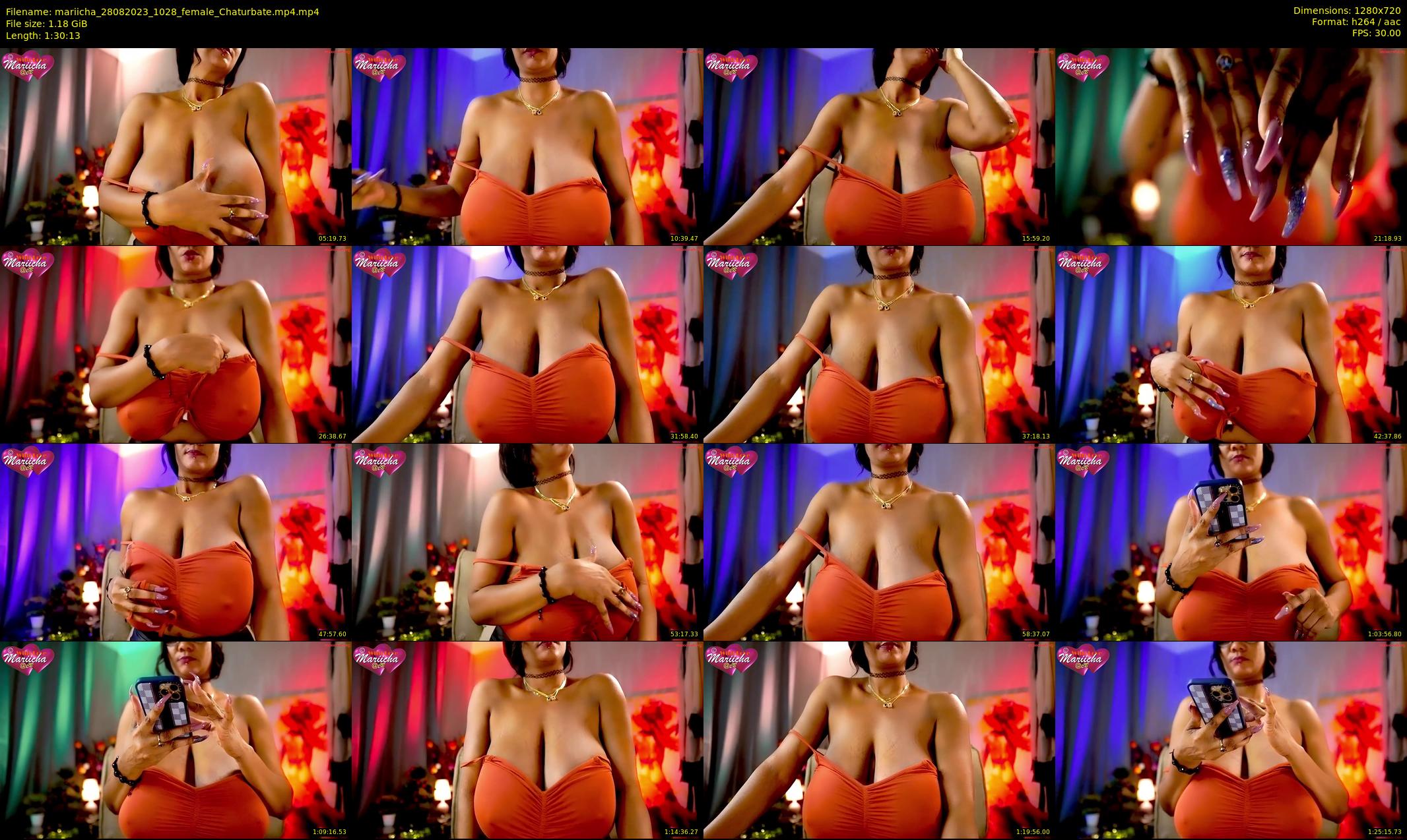 mariicha — 91 minute Chaturbate female cam show recording, 720p, Aug 28, 2023
