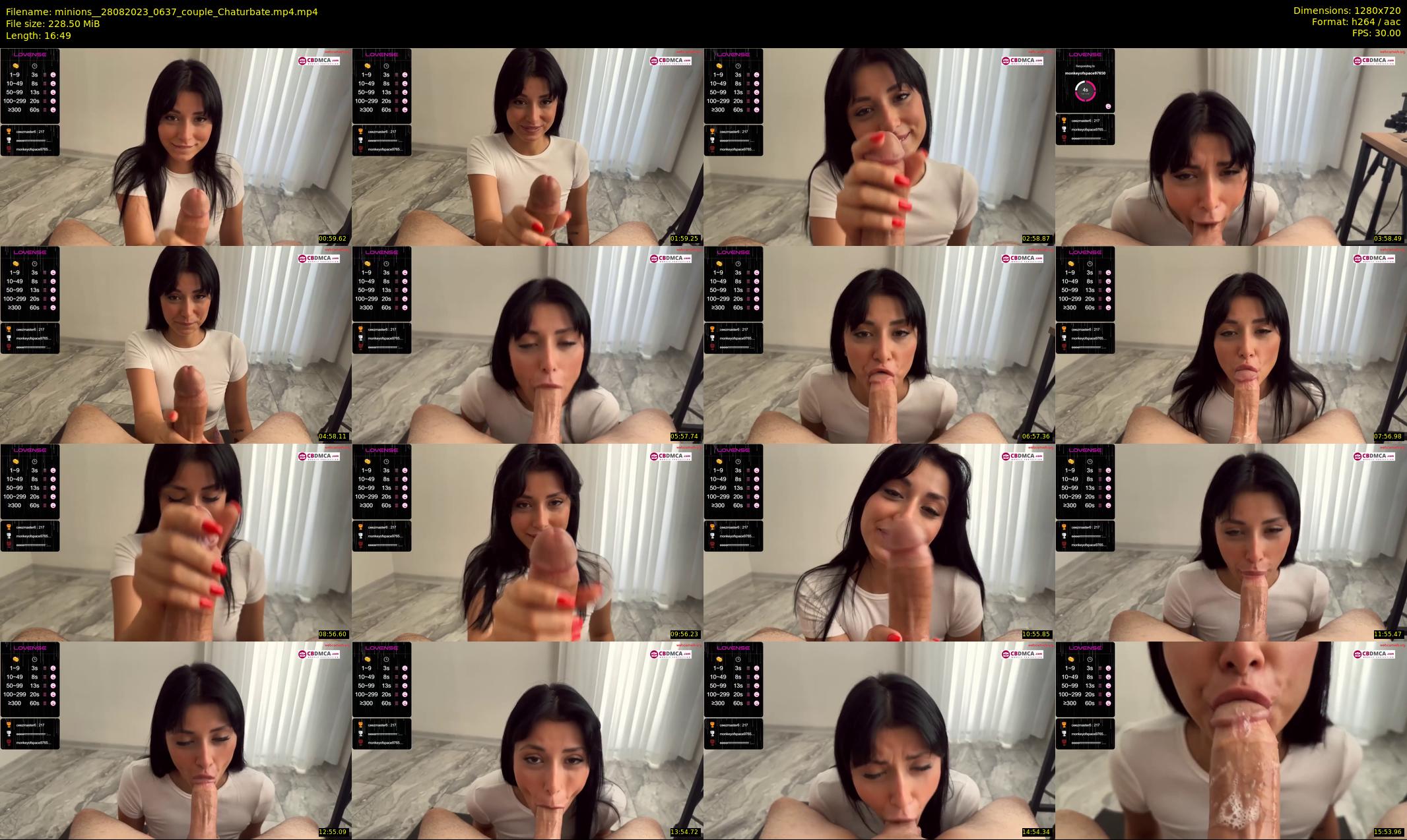 minions_ — 17 minute Chaturbate couple cam show recording, 720p, Aug 28, 2023