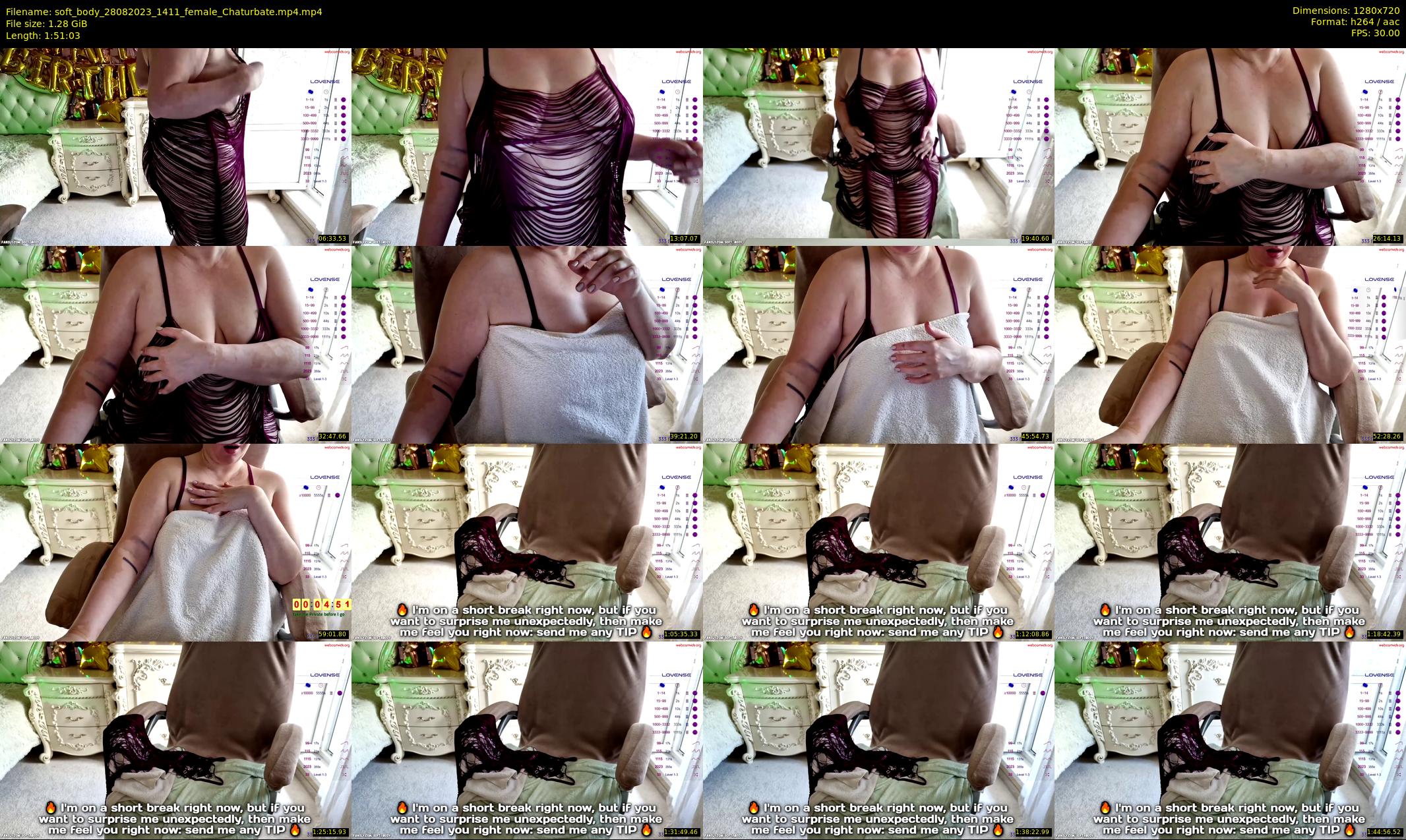 soft_body — 112 minute Chaturbate female cam show recording, 720p, Aug 28, 2023