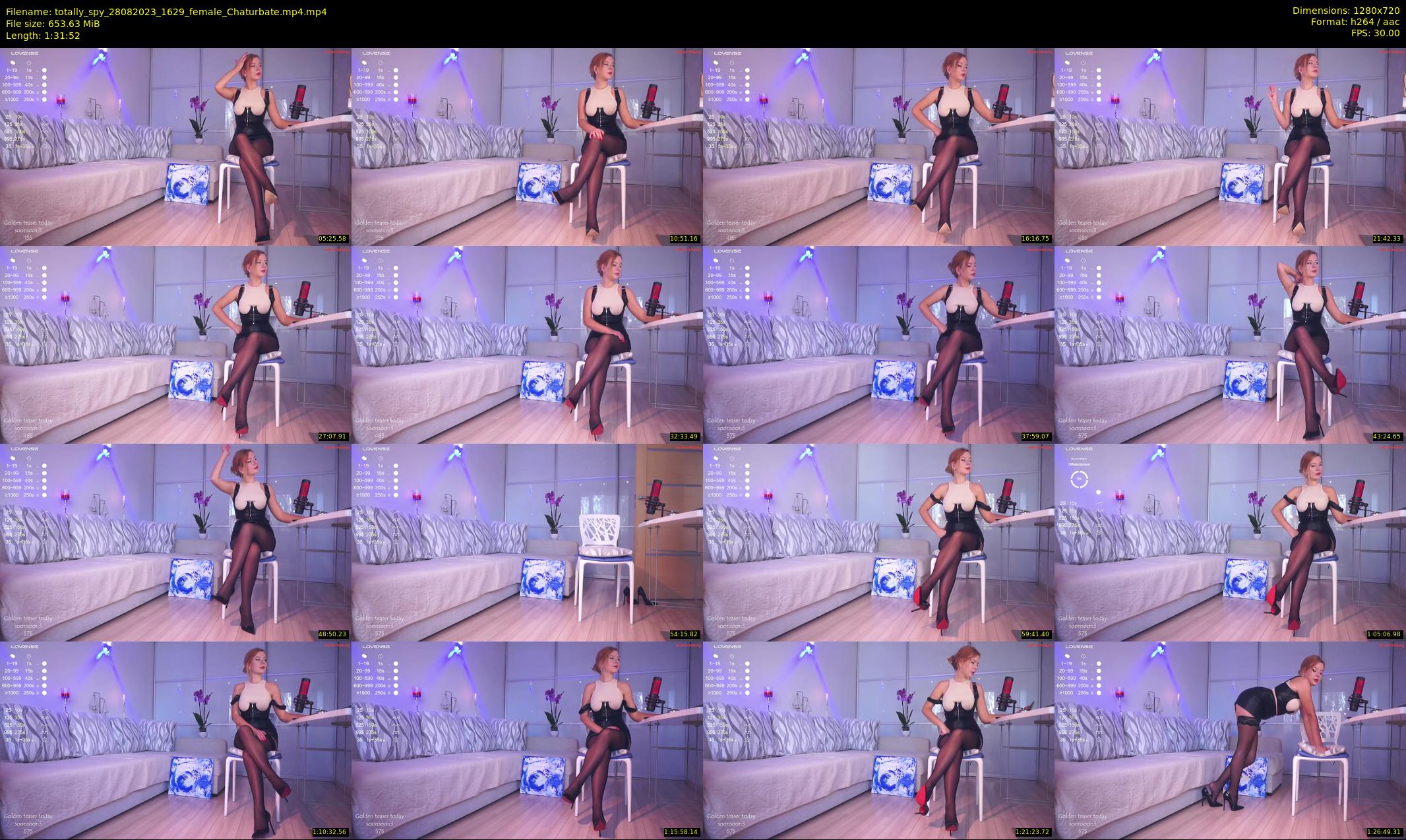 totally_spy — 92 minute Chaturbate female cam show recording, 720p, Aug 28, 2023