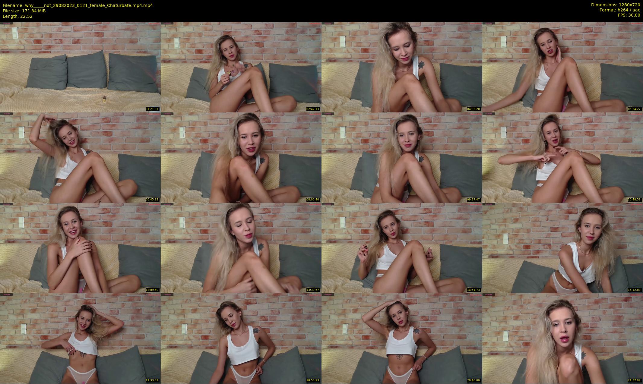 why_____not — 23 minute Chaturbate female cam show recording, 720p, Aug 29, 2023