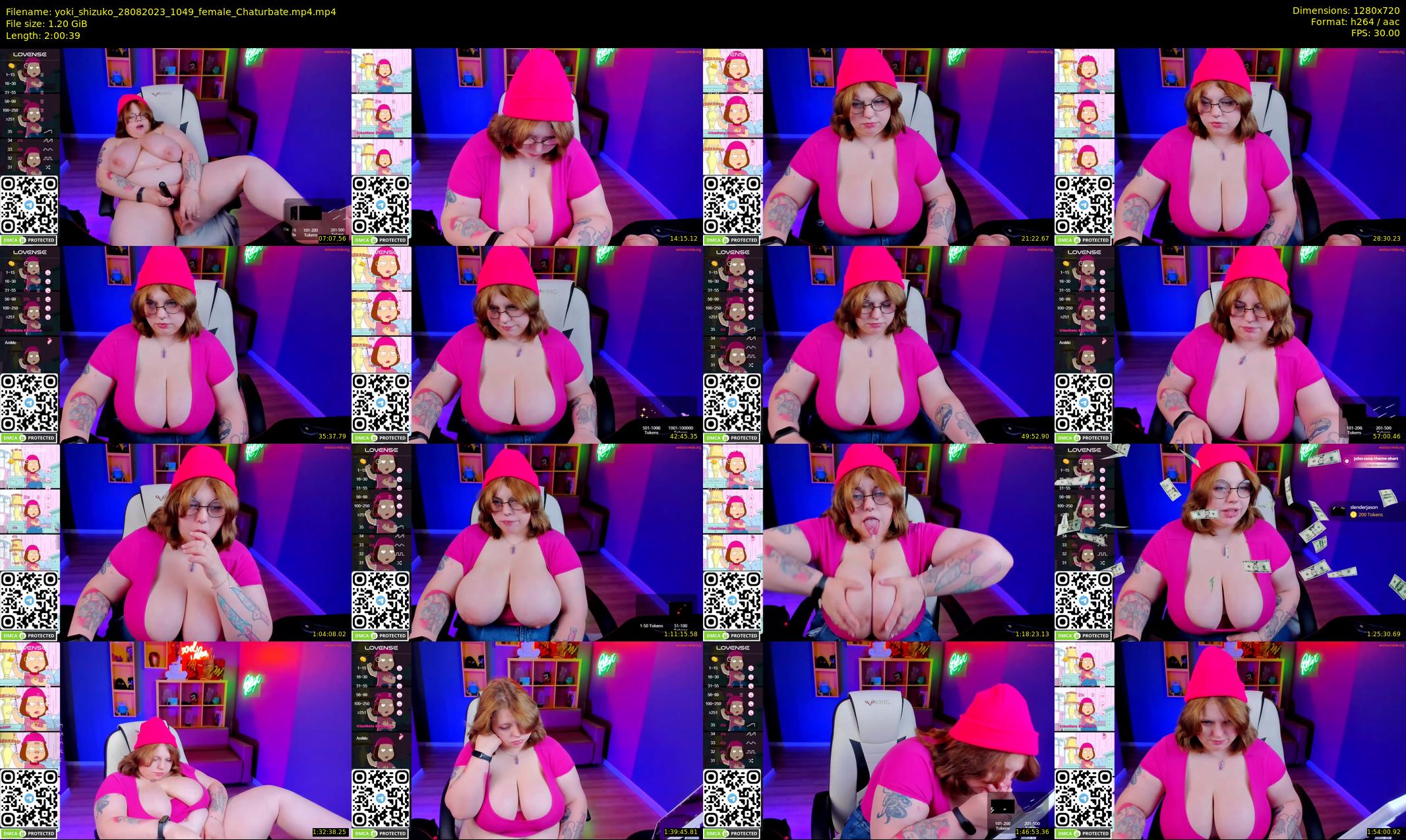 yoki_shizuko — 121 minute Chaturbate female cam show recording, 720p, Aug 28, 2023
