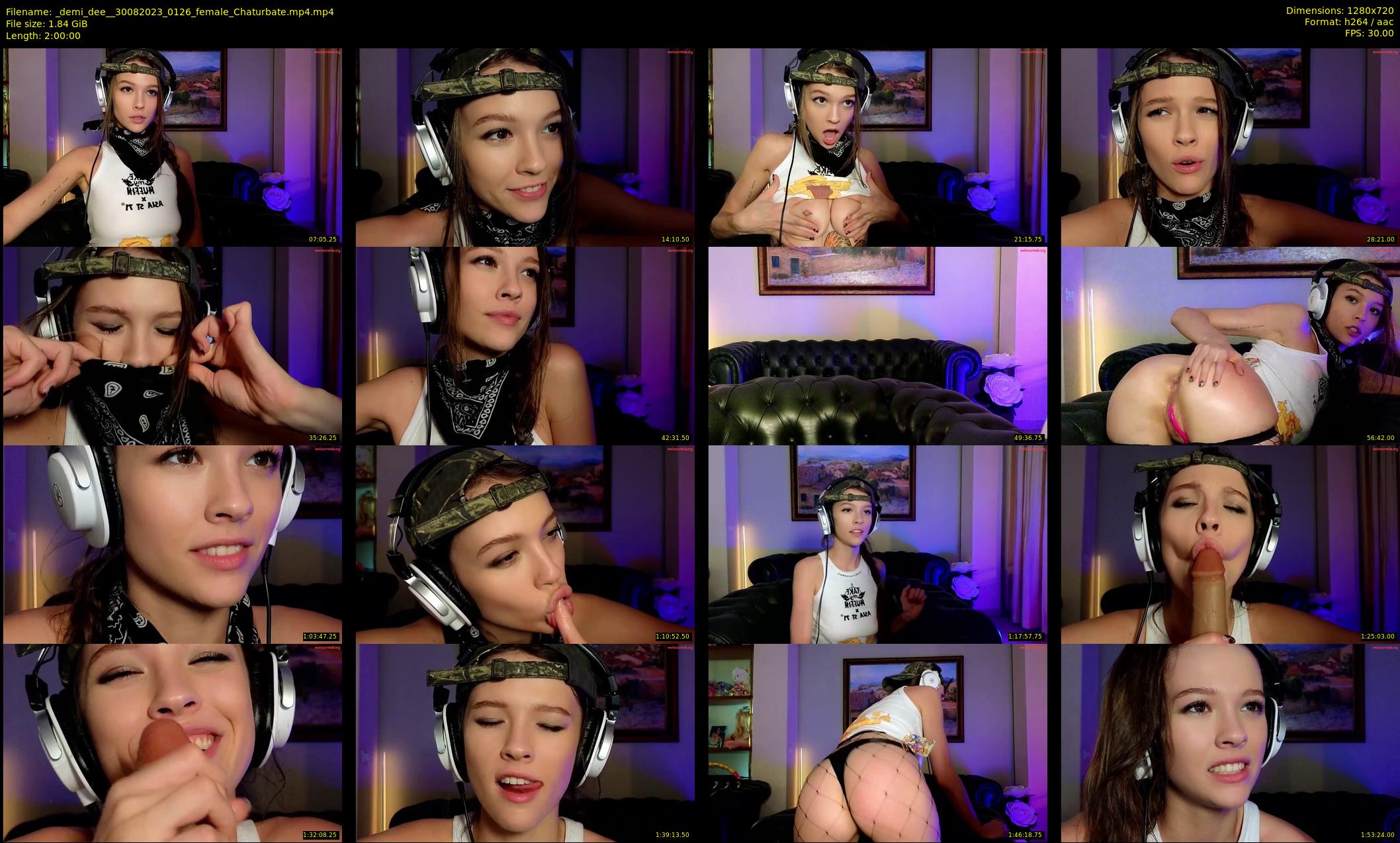 _demi_dee_ — 120 minute Chaturbate female cam show recording, 720p, Aug 30, 2023