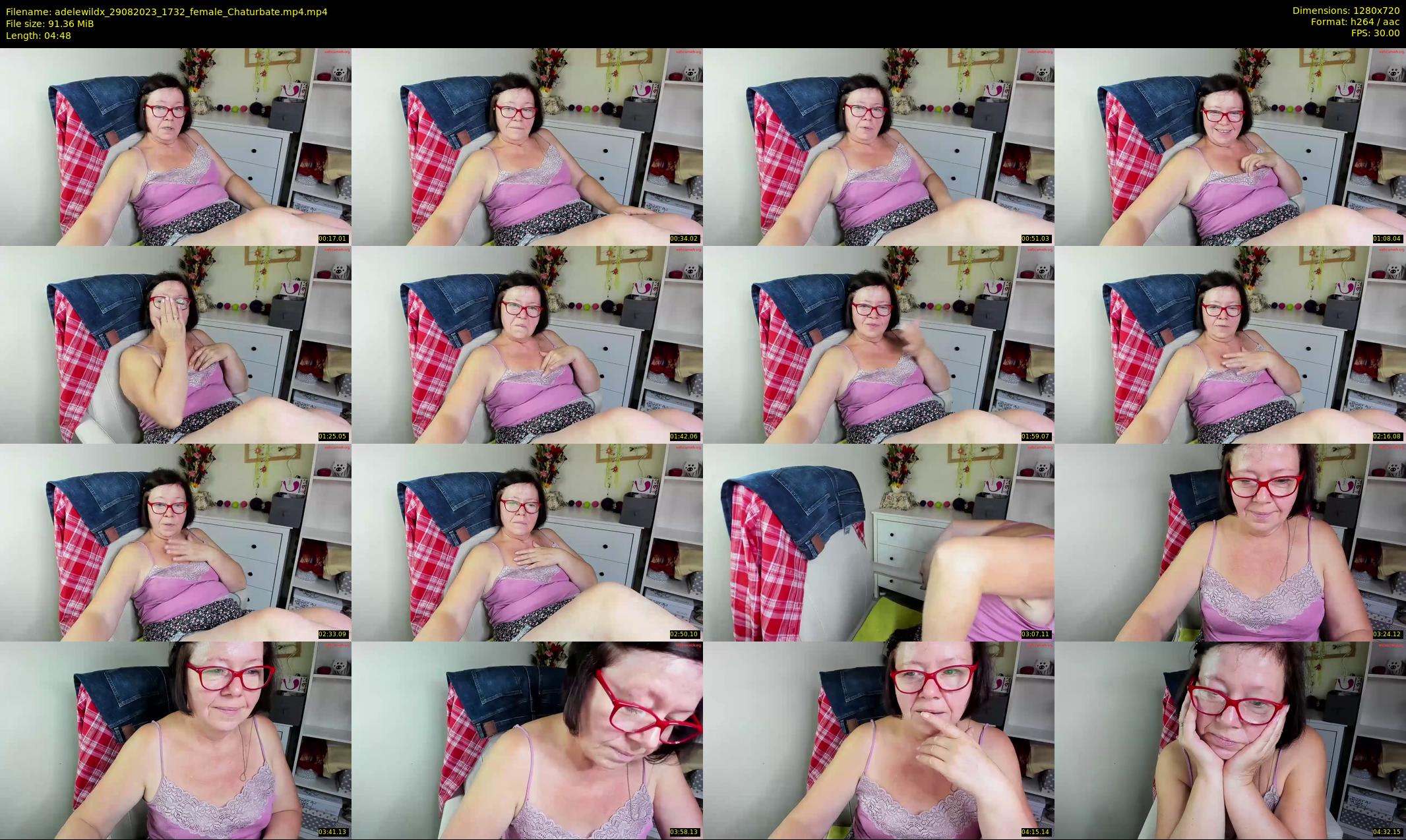adelewildx — 5 minute Chaturbate female cam show recording, 720p, Aug 29, 2023