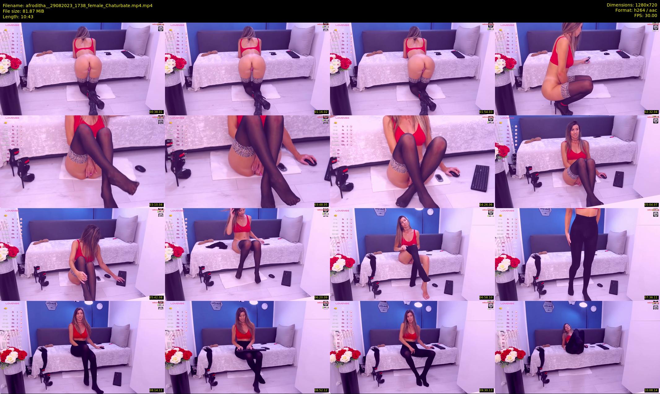 afroditha_ — 11 minute Chaturbate female cam show recording, 720p, Aug 29, 2023