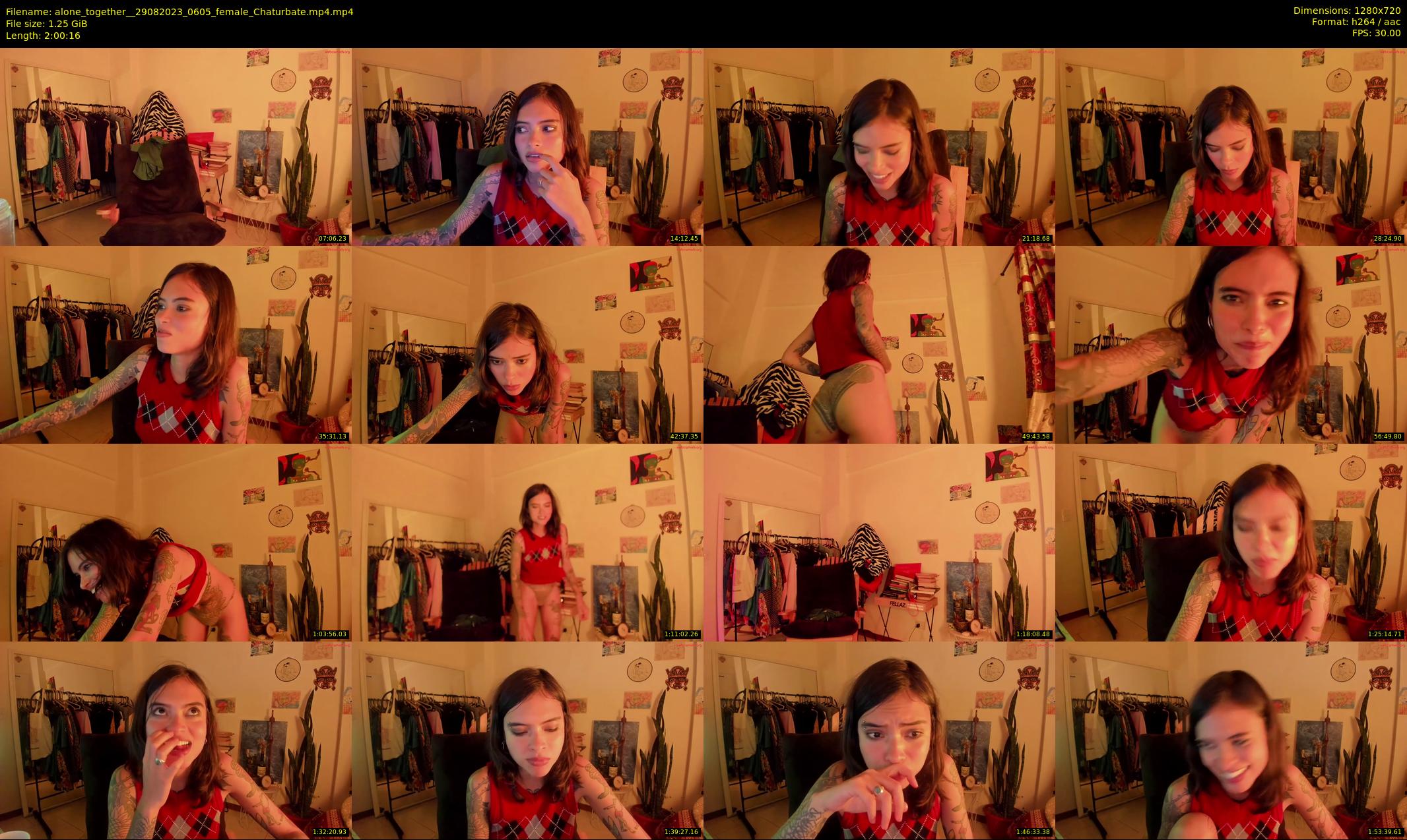 alone_together_ — 121 minute Chaturbate female cam show recording, 720p, Aug 29, 2023