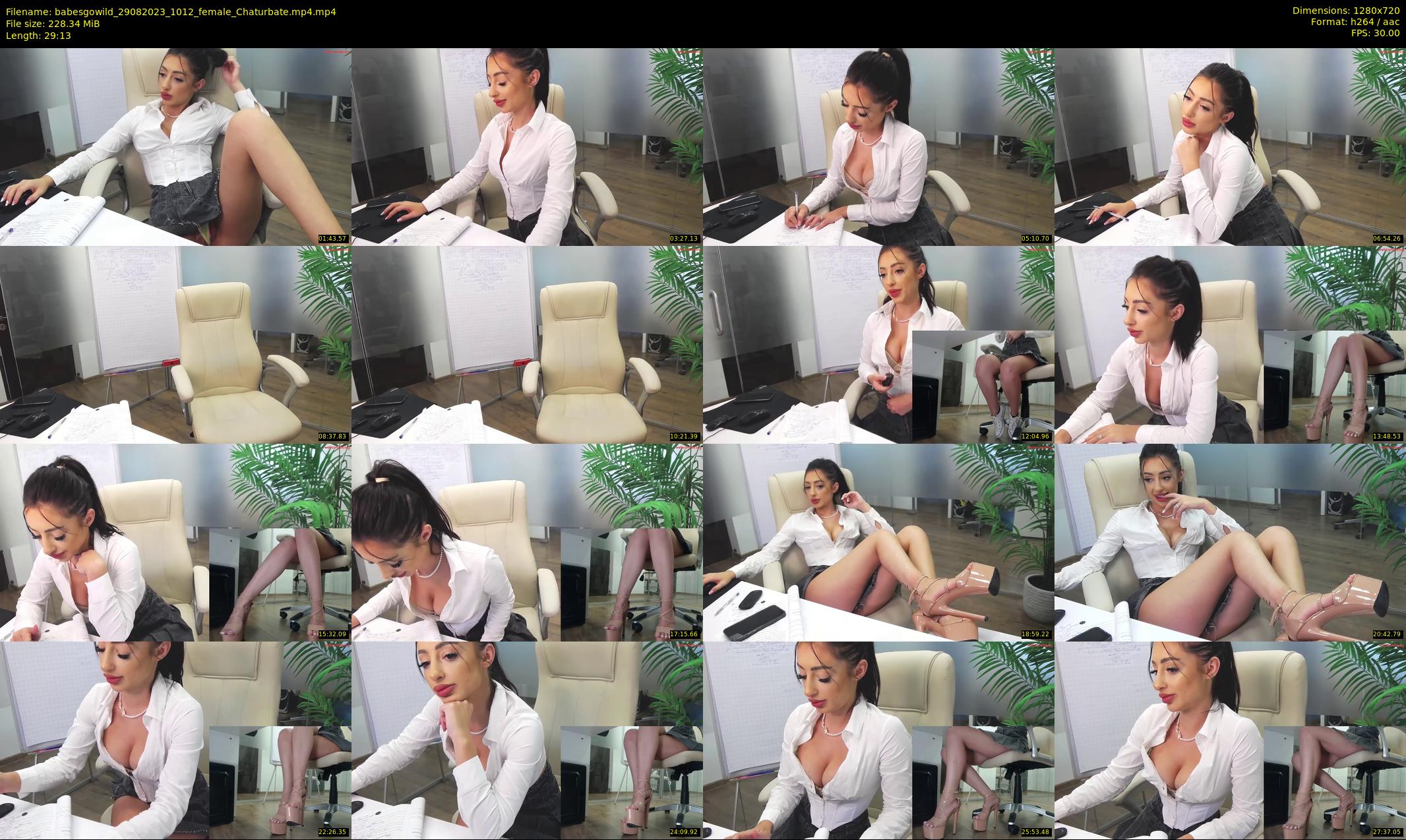 babesgowild — 30 minute Chaturbate couple cam show recording, 720p, Aug 29, 2023