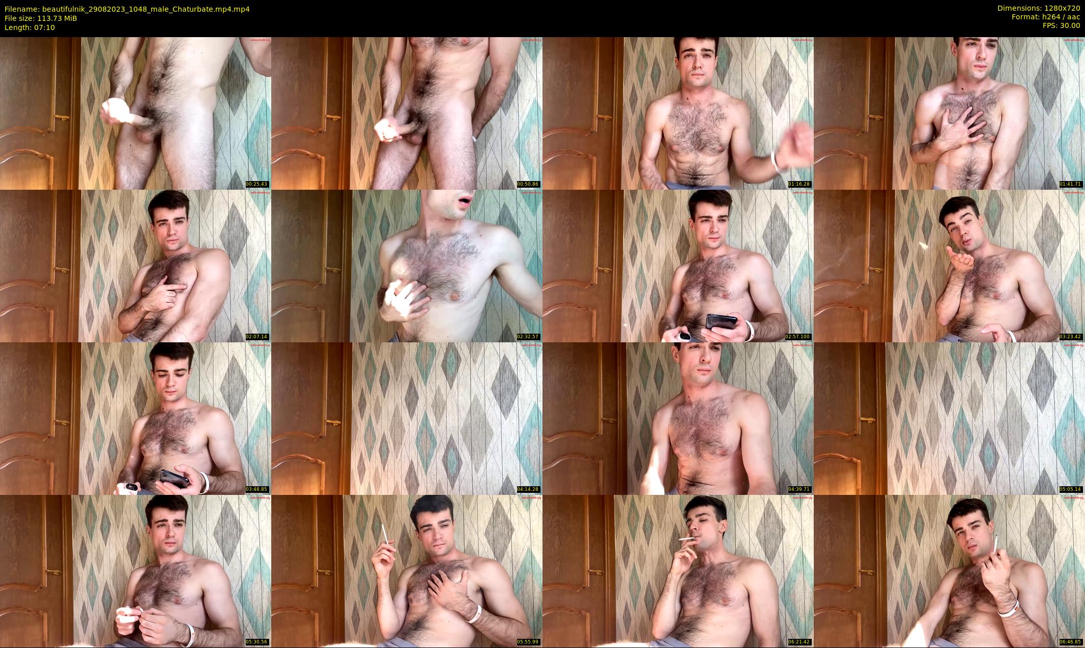 beautifulnik — 8 minute Chaturbate male cam show recording, 720p, Aug 29, 2023