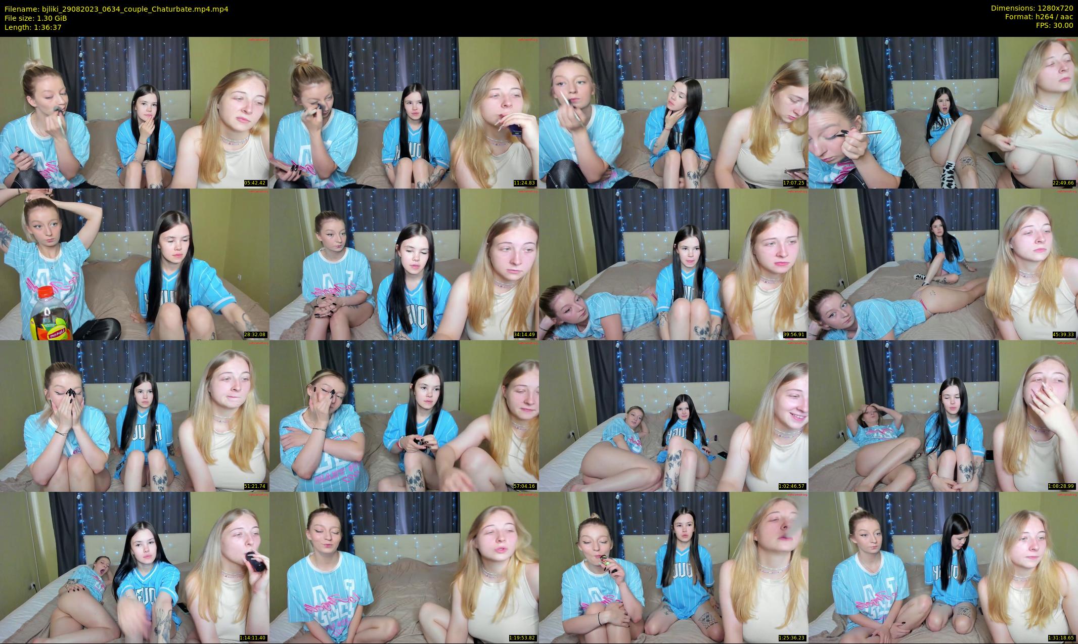 bjliki — 97 minute Chaturbate couple cam show recording, 720p, Aug 29, 2023