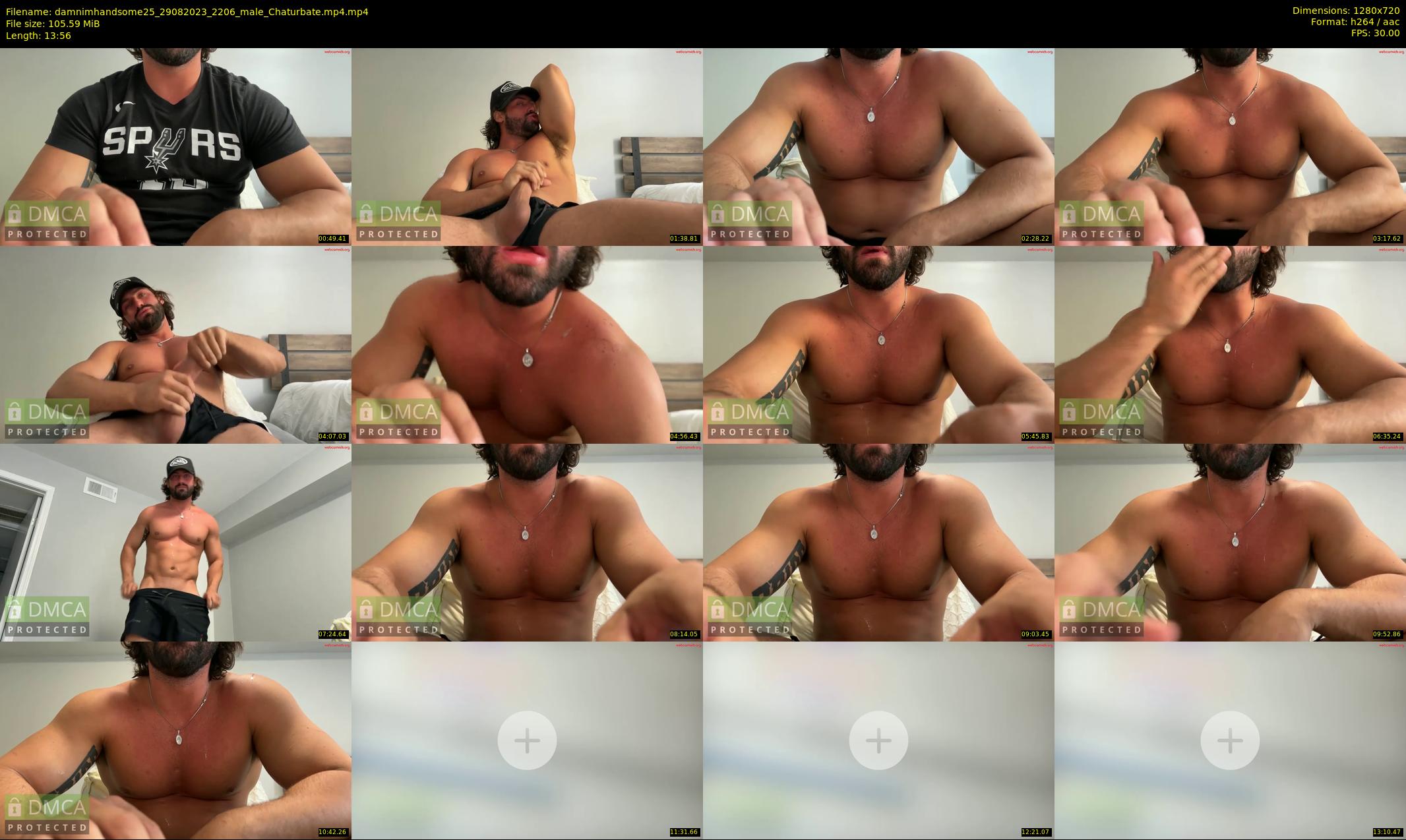 damnimhandsome25 — 14 minute Chaturbate male cam show recording, 720p, Aug 29, 2023