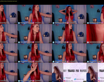 deborah_melo — 12 minute Chaturbate female cam show recording, 720p, Aug 30, 2023