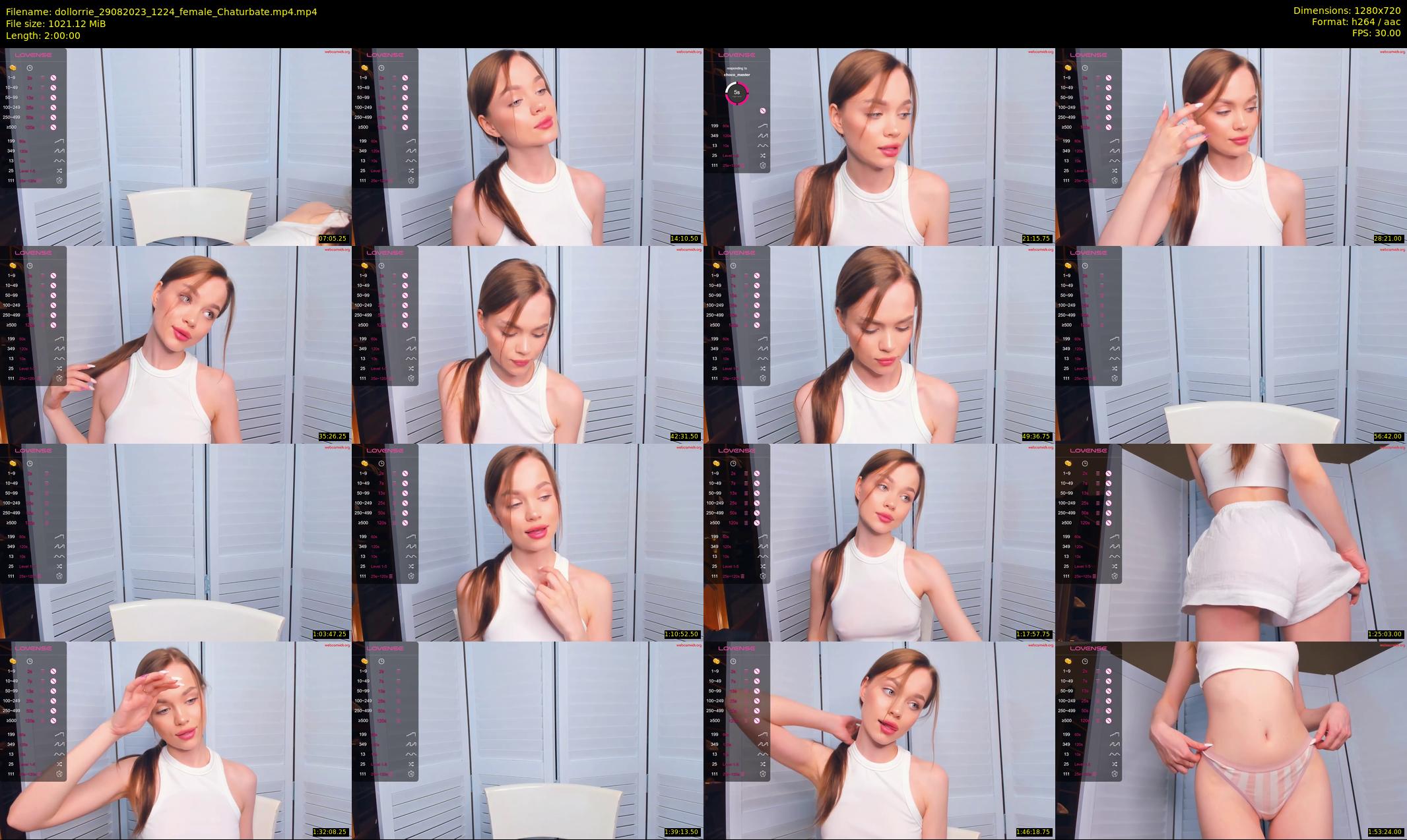dollorrie — 120 minute Chaturbate couple cam show recording, 720p, Aug 29, 2023