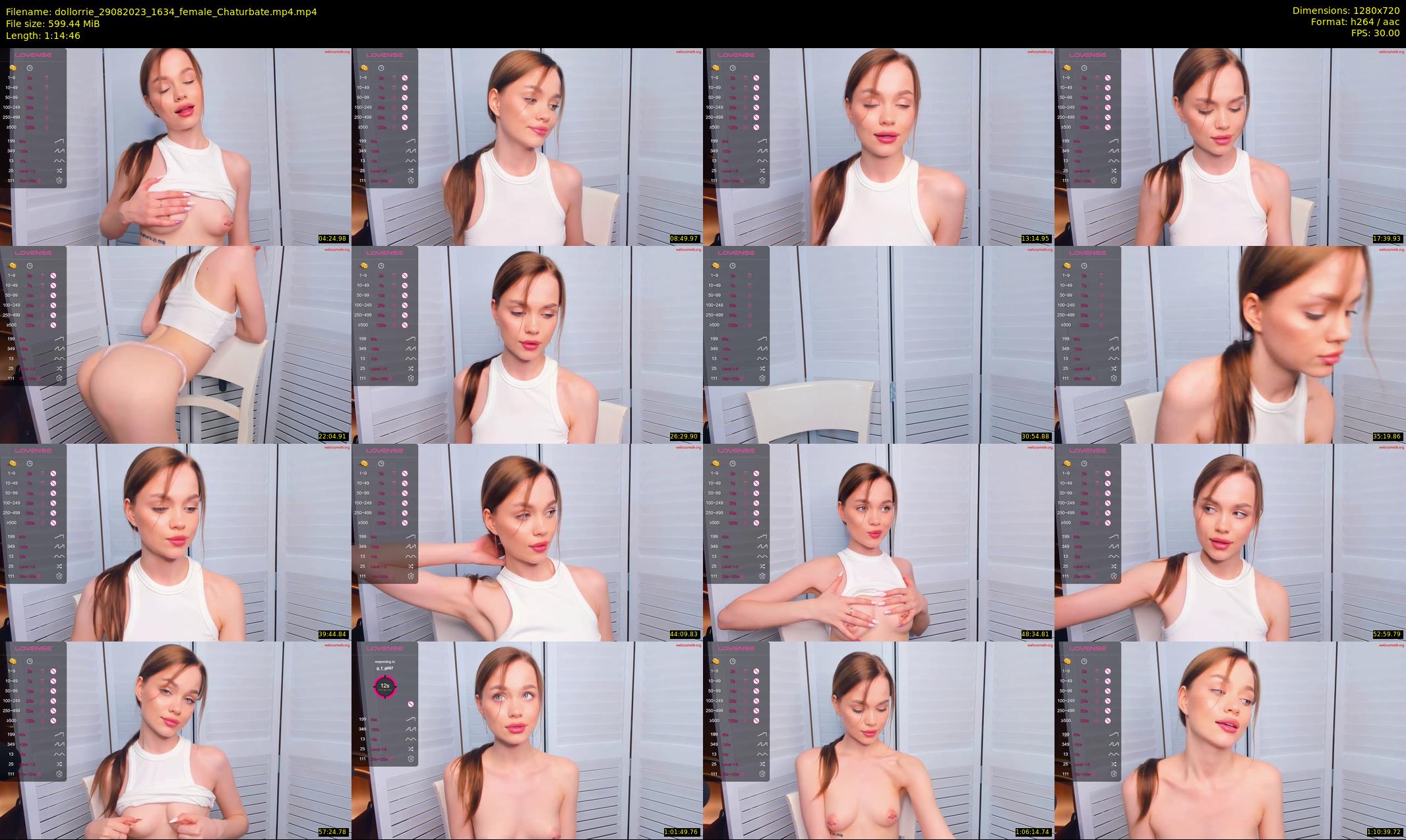 dollorrie — 75 minute Chaturbate couple cam show recording, 720p, Aug 29, 2023
