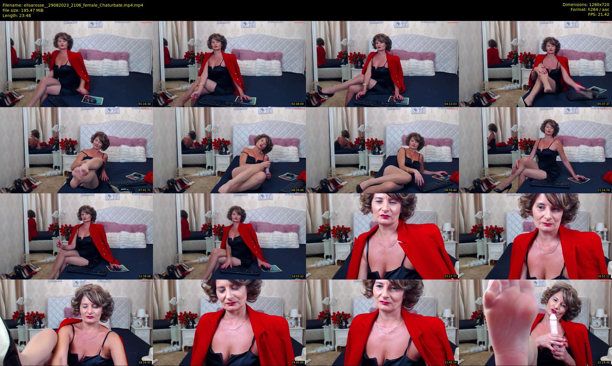 elisarosse_ — 24 minute Chaturbate female cam show recording, 720p, Aug 29, 2023