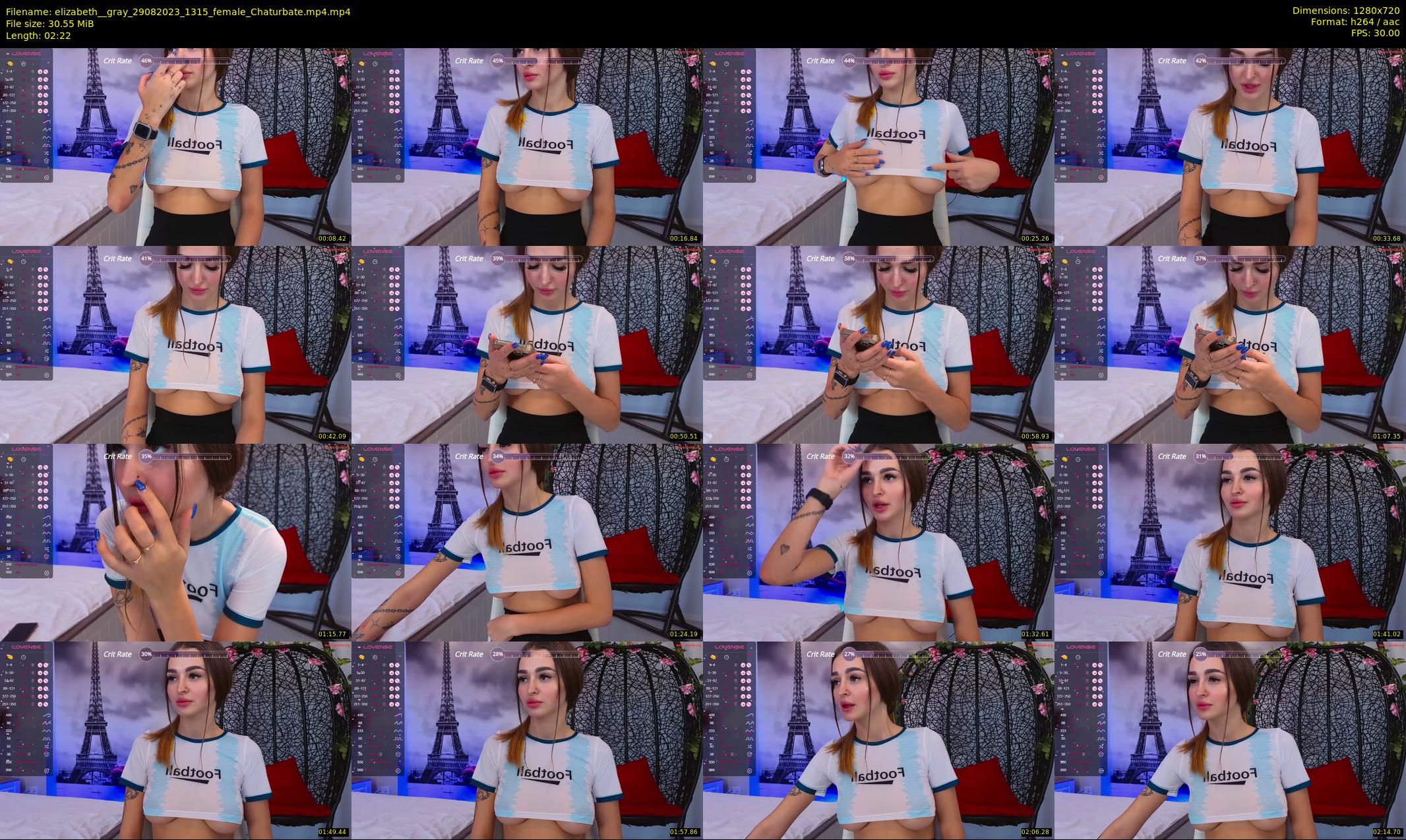 elizabeth__gray — 3 minute Chaturbate female cam show recording, 720p, Aug 29, 2023