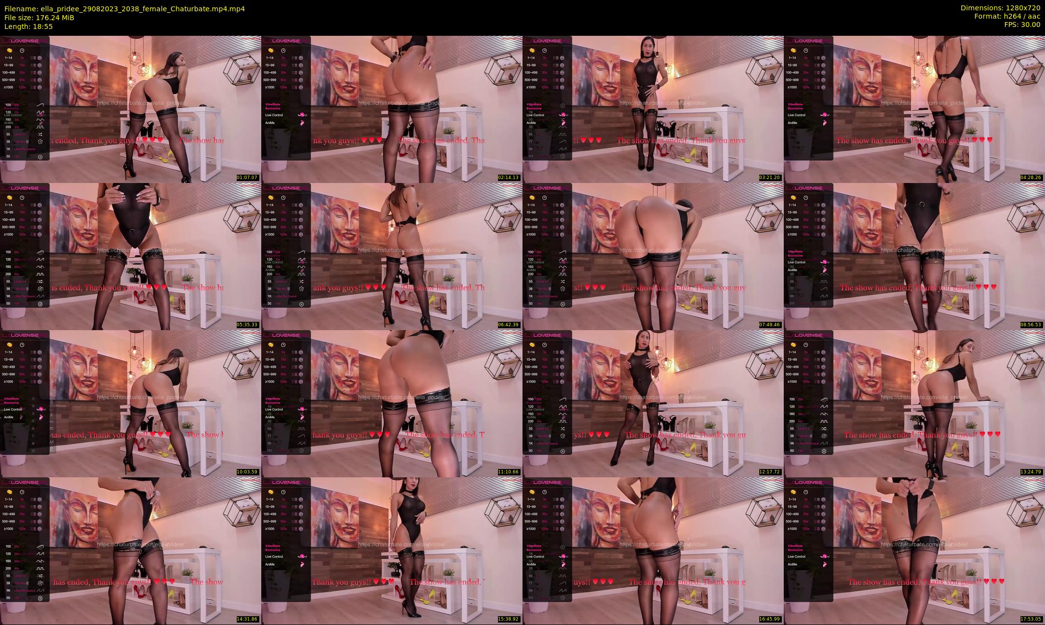 ella_pridee — 19 minute Chaturbate female cam show recording, 720p, Aug 29, 2023