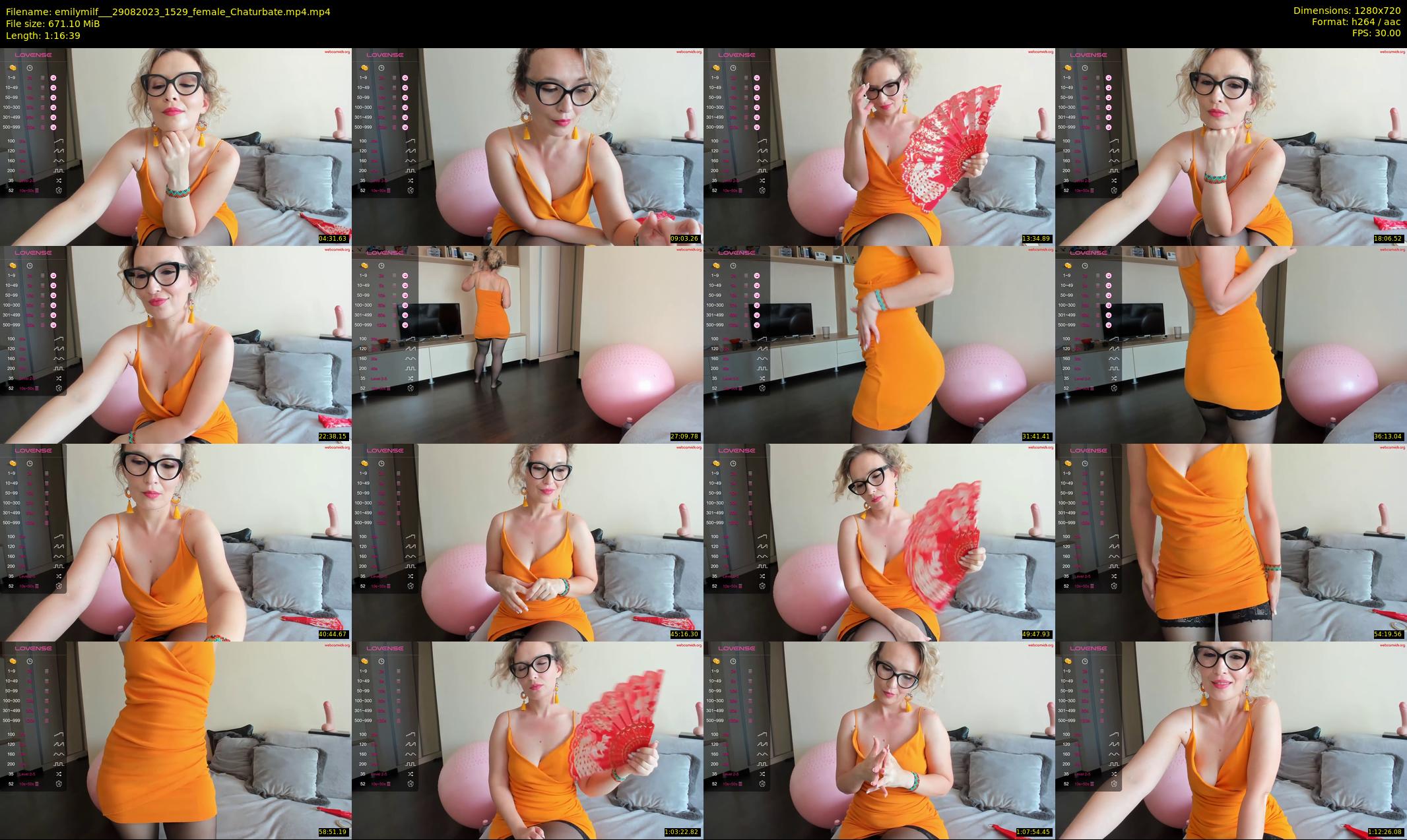 emilymilf__ — 77 minute Chaturbate female cam show recording, 720p, Aug 29, 2023