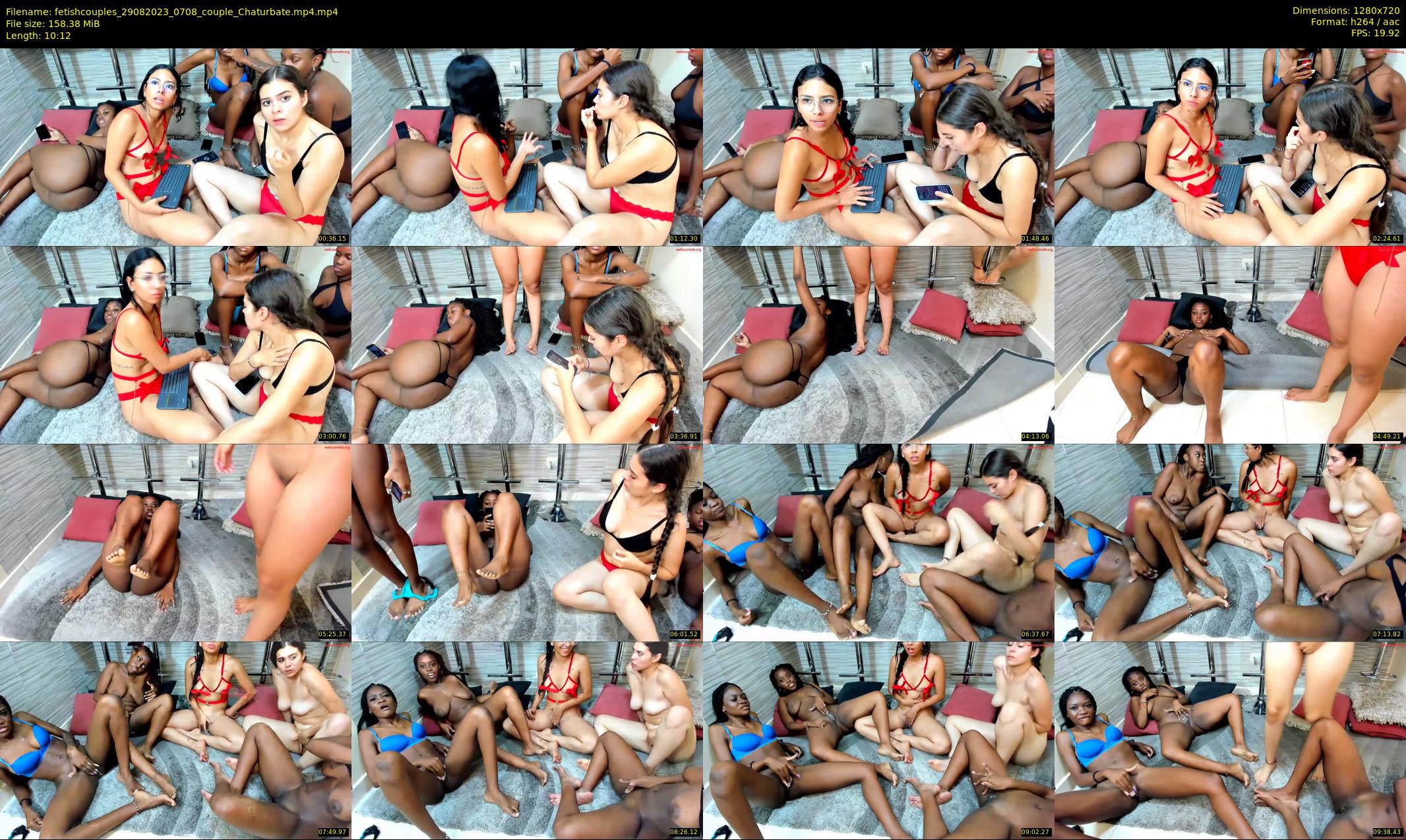 fetishcouples — 11 minute Chaturbate couple cam show recording, 720p, Aug 29, 2023
