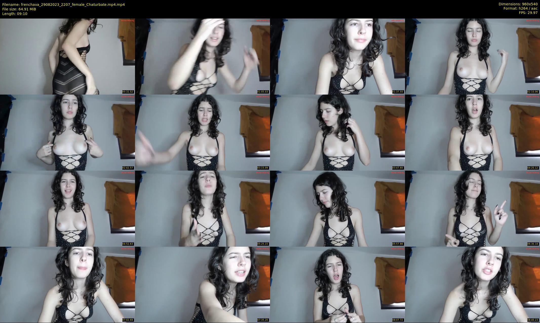 frenchava — 10 minute Chaturbate female cam show recording, 480p, Aug 29, 2023