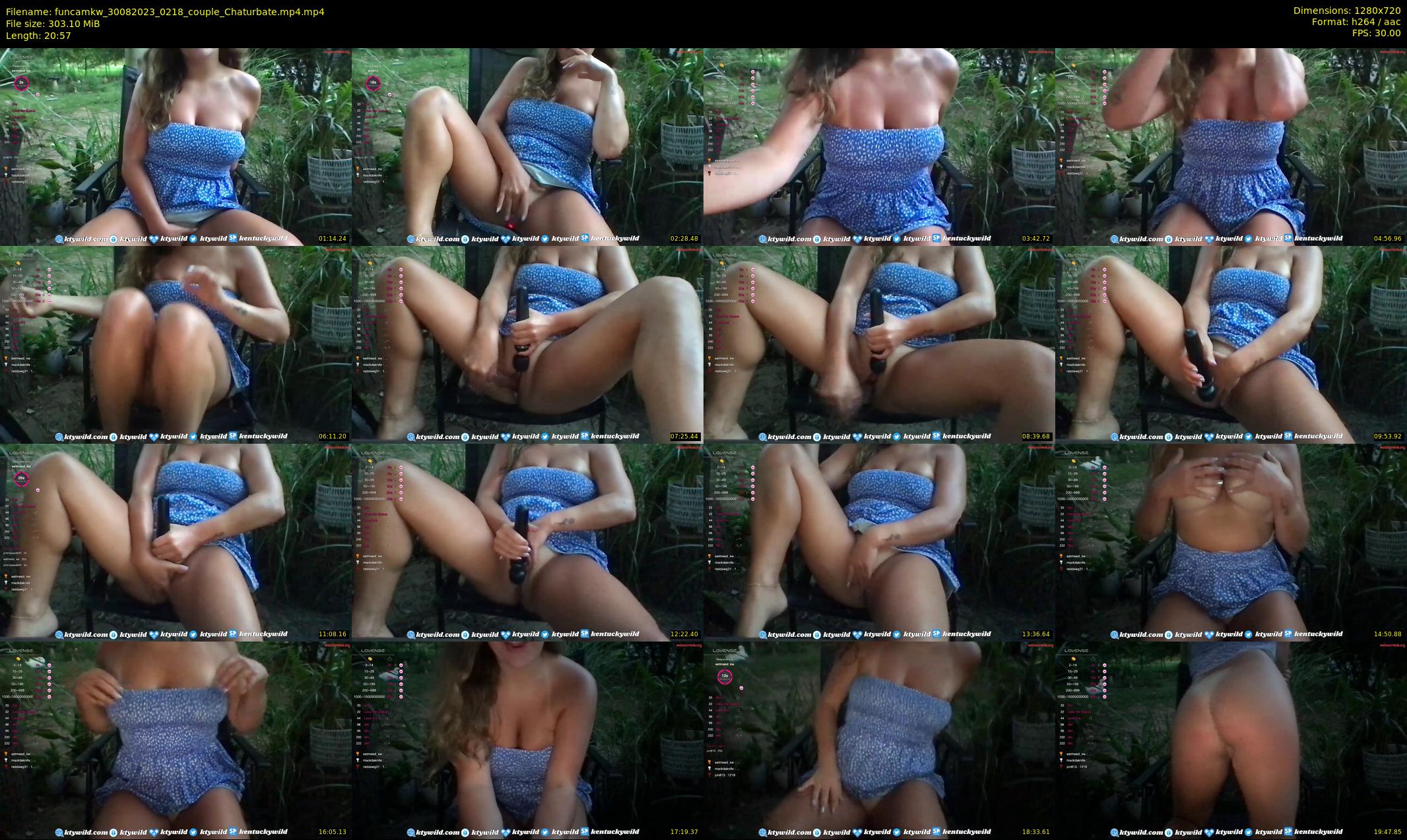 funcamkw — 21 minute Chaturbate female cam show recording, 720p, Aug 30, 2023